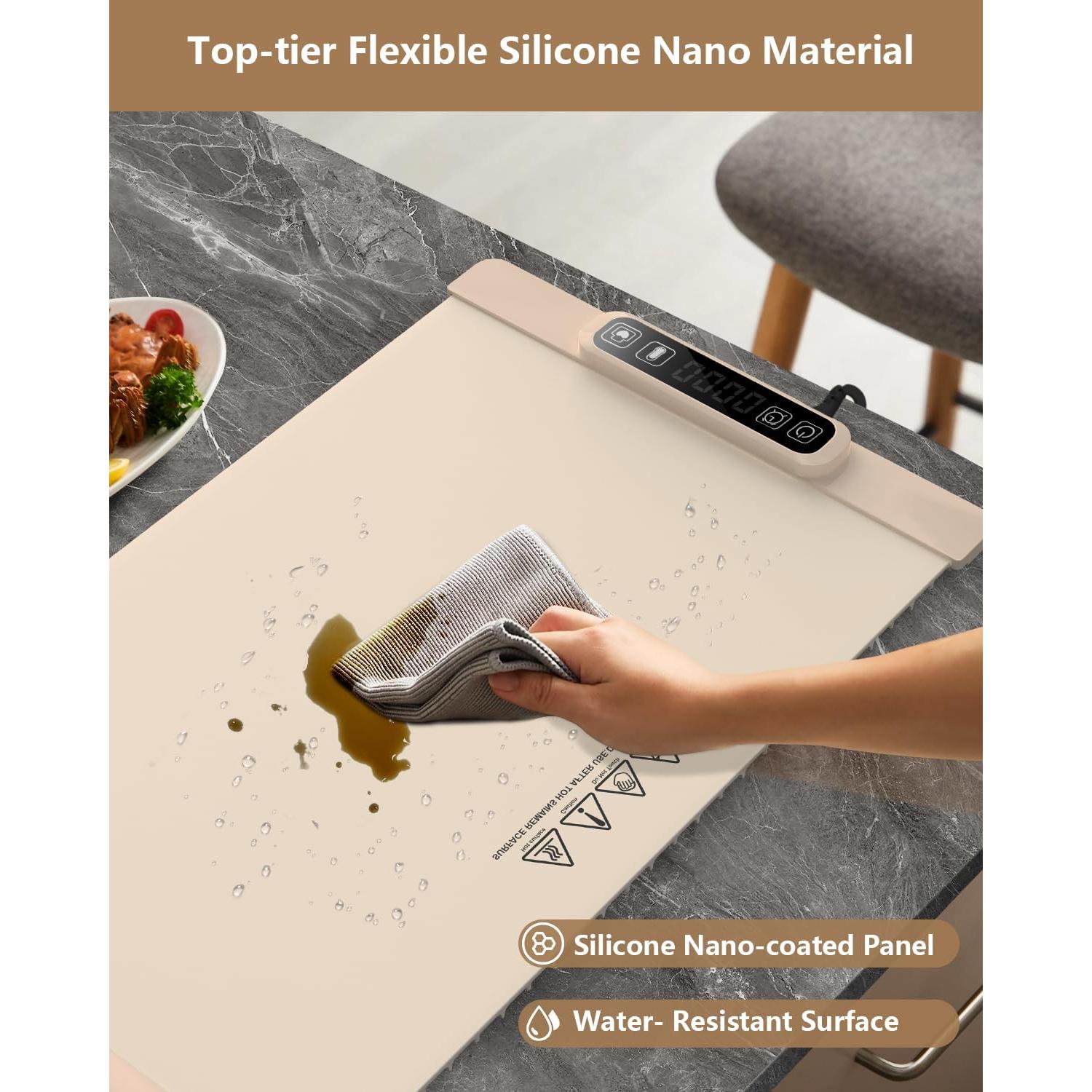 Bandeja Calentadora Eléctrica DRSPEE 40x60cm 5 Temperaturas