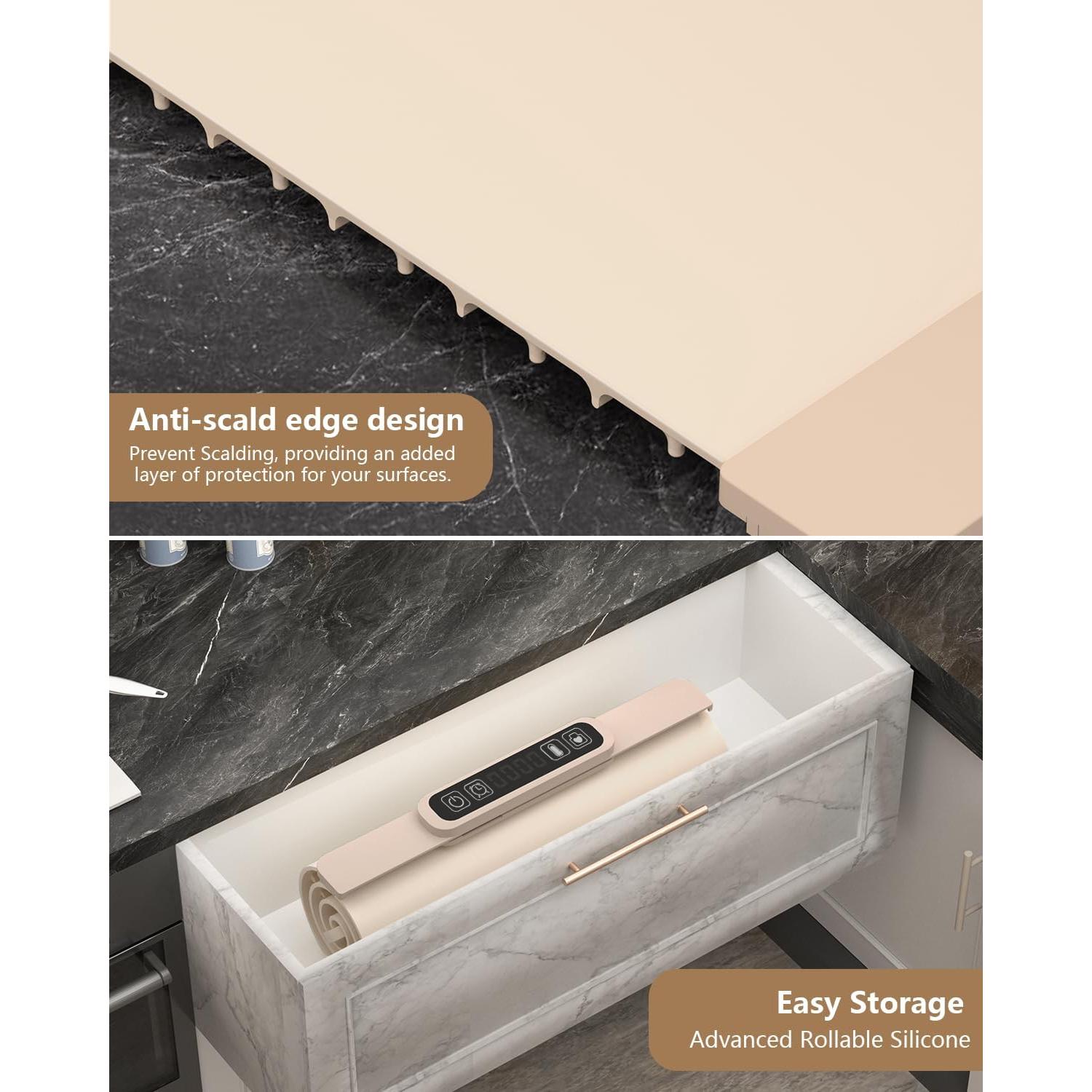 Bandeja Calentadora Eléctrica DRSPEE 40x60cm 5 Temperaturas