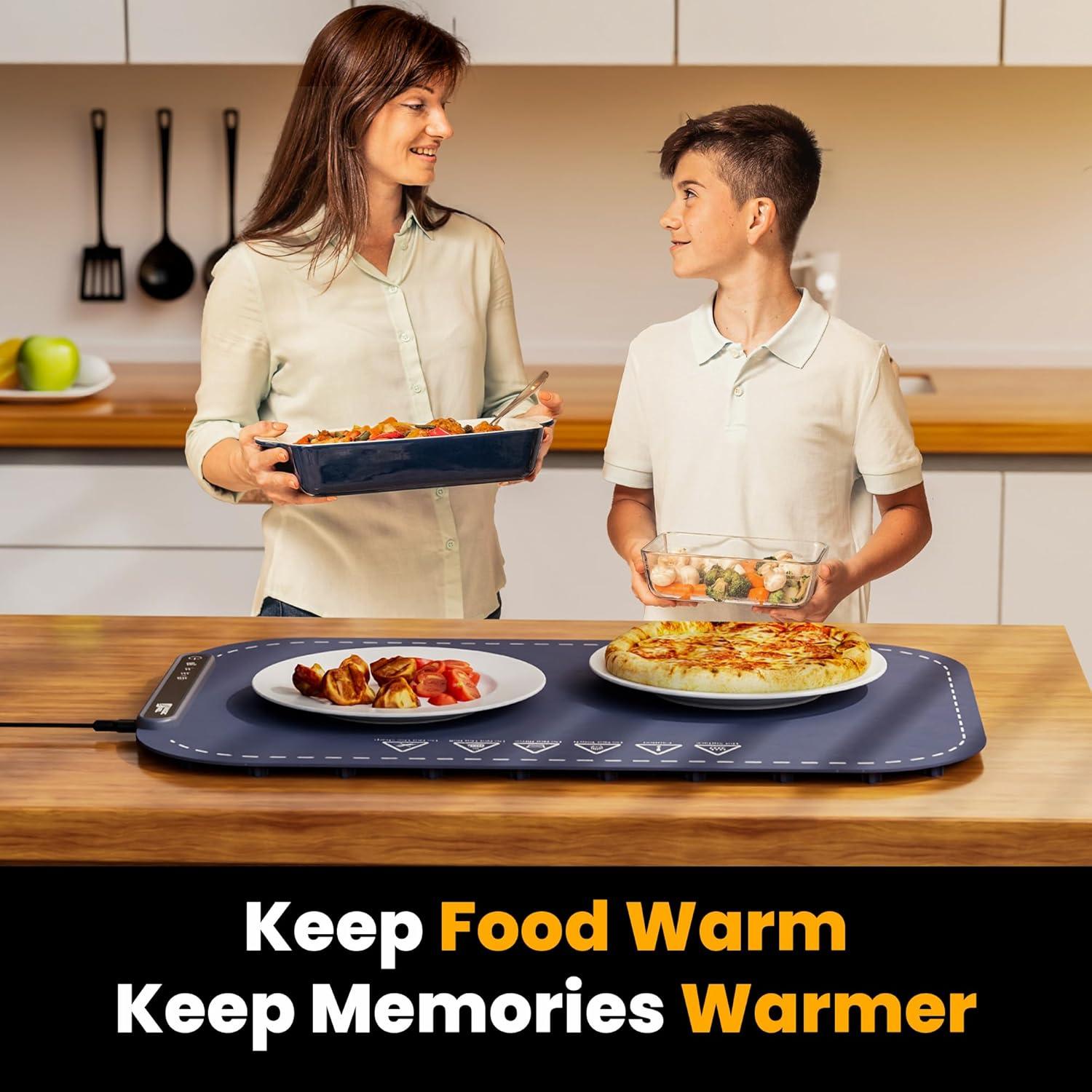 Alfombrilla Calentadora Eléctrica Magic Mill 61x41cm 3 Niveles