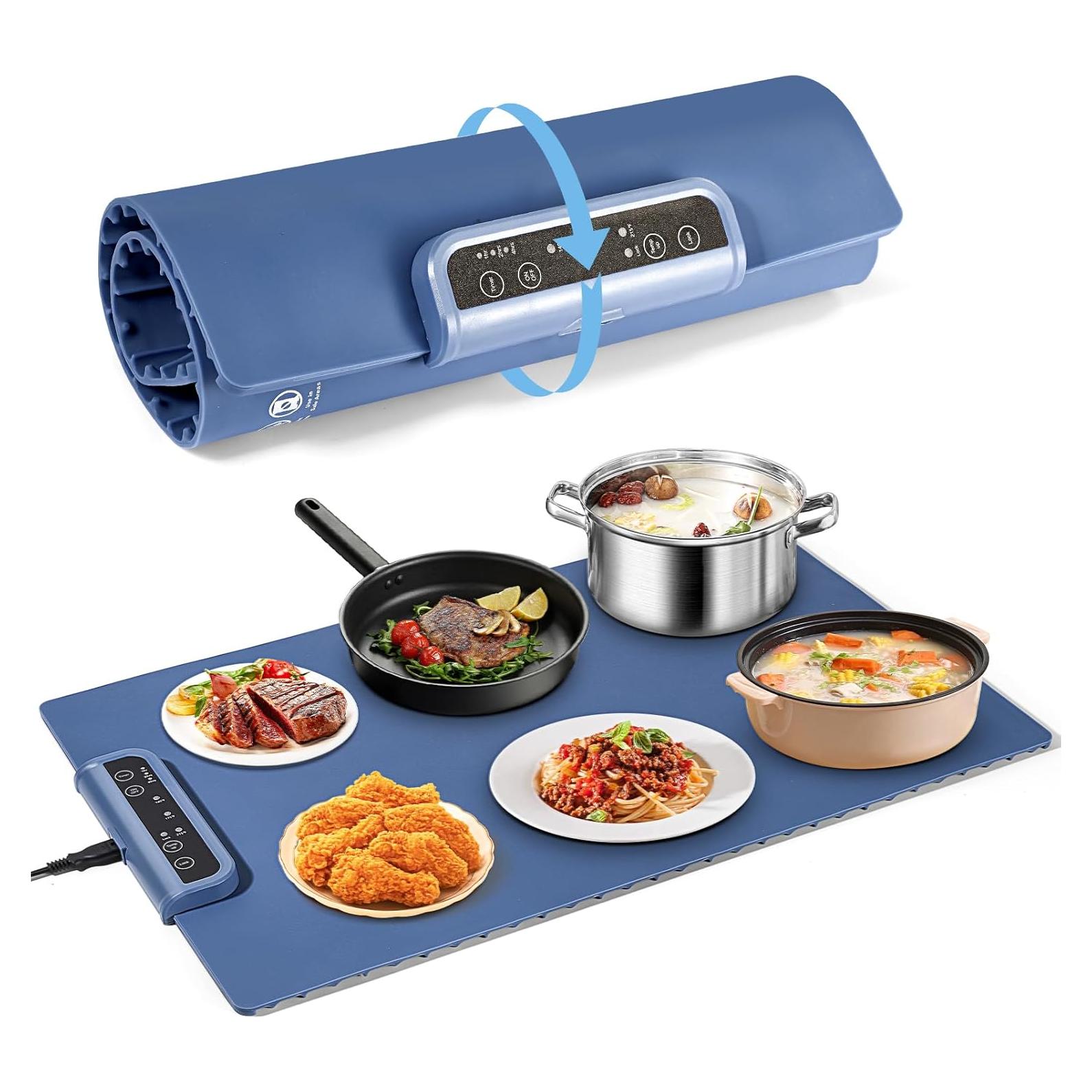 Bandeja Calentadora Eléctrica Owenri XL 61x38cm Silicona