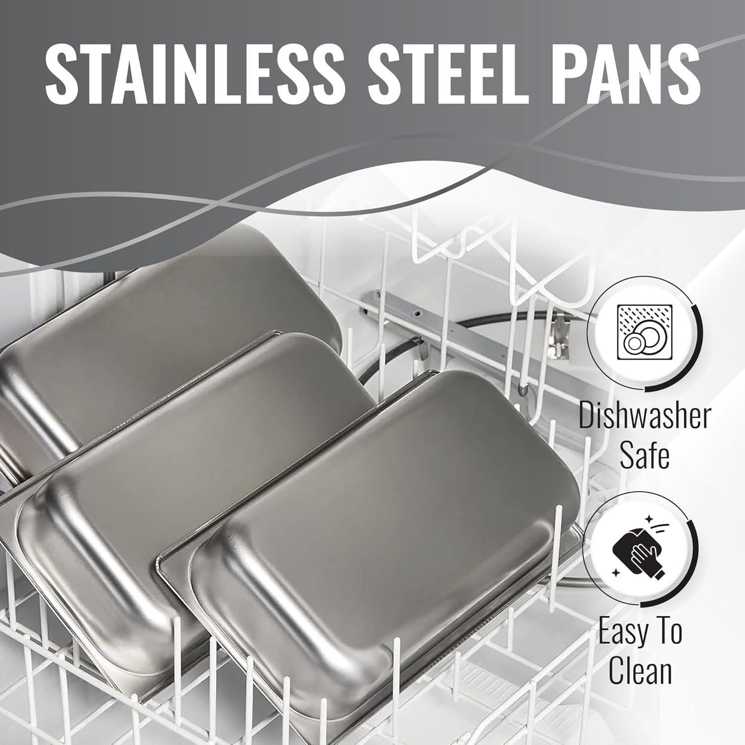 Calentador de Comida Eléctrico Alpha Living 3 Bandejas 2.5QT