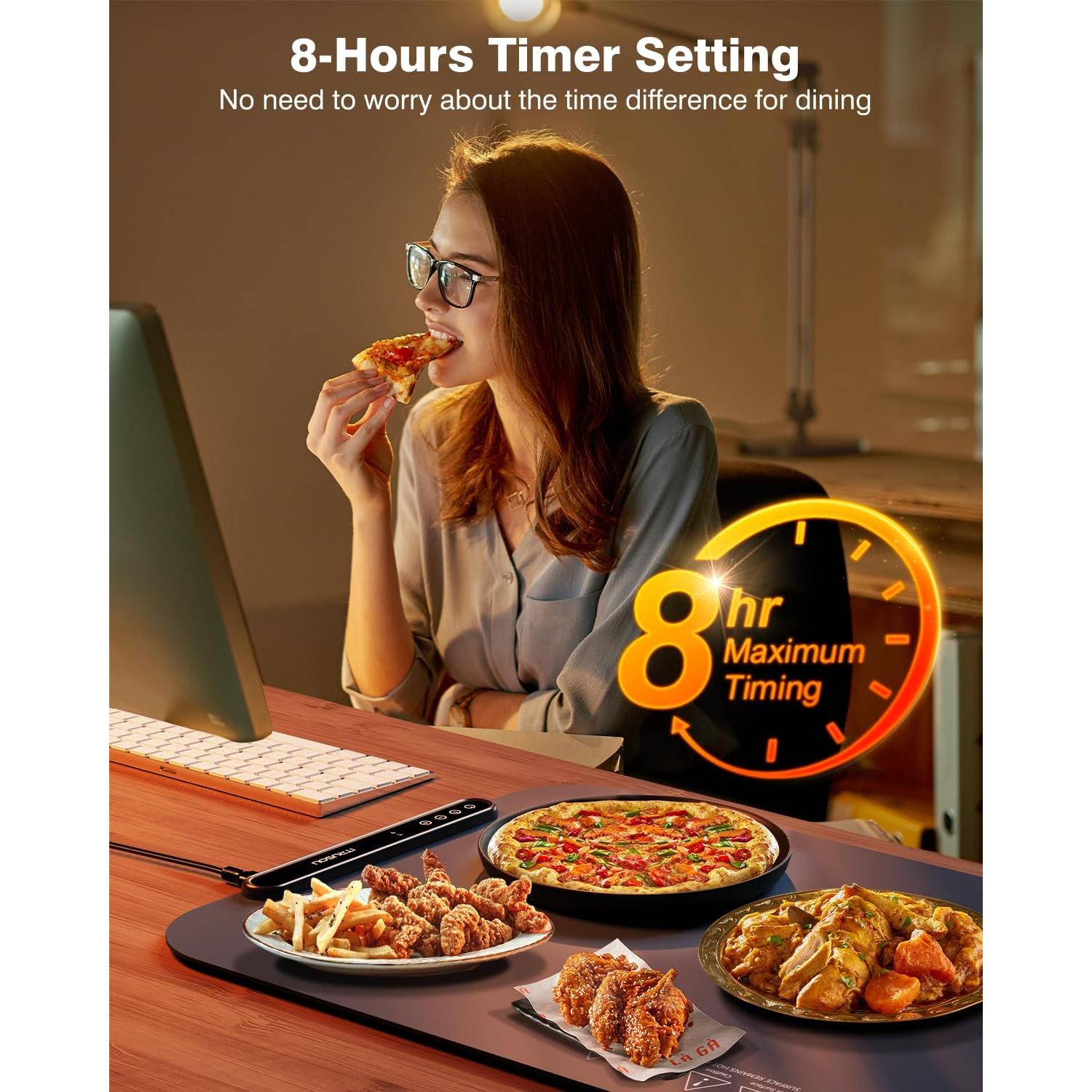 Alfombrilla Calentadora Eléctrica iTRUSOU 70x40cm 250W 7 Temperaturas