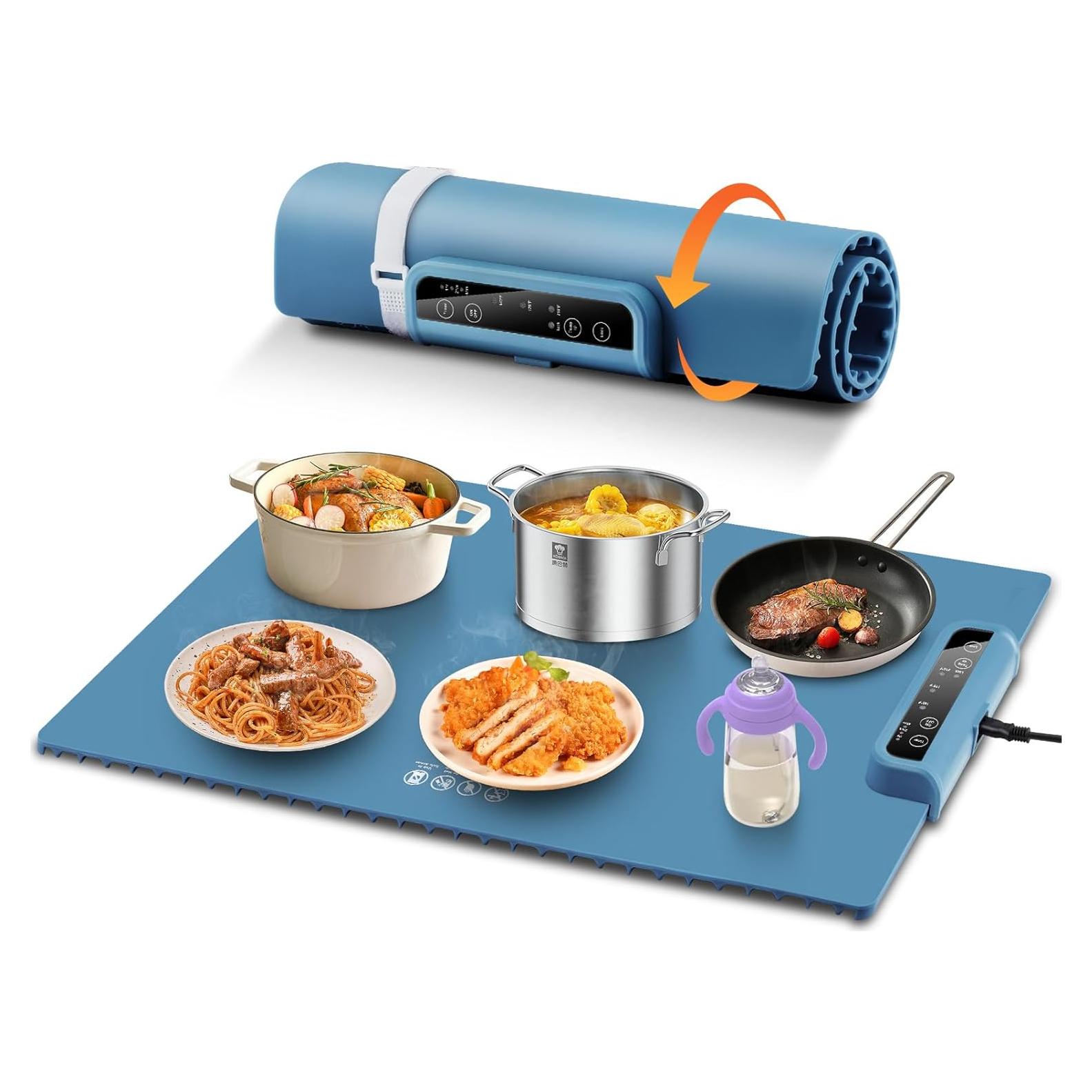 Alfombrilla Calentadora Eléctrica QUEENLINK Azul 60-100°C