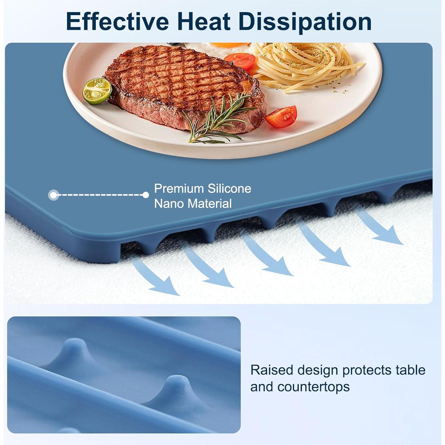 Alfombrilla Calentadora Eléctrica QUEENLINK Azul 60-100°C
