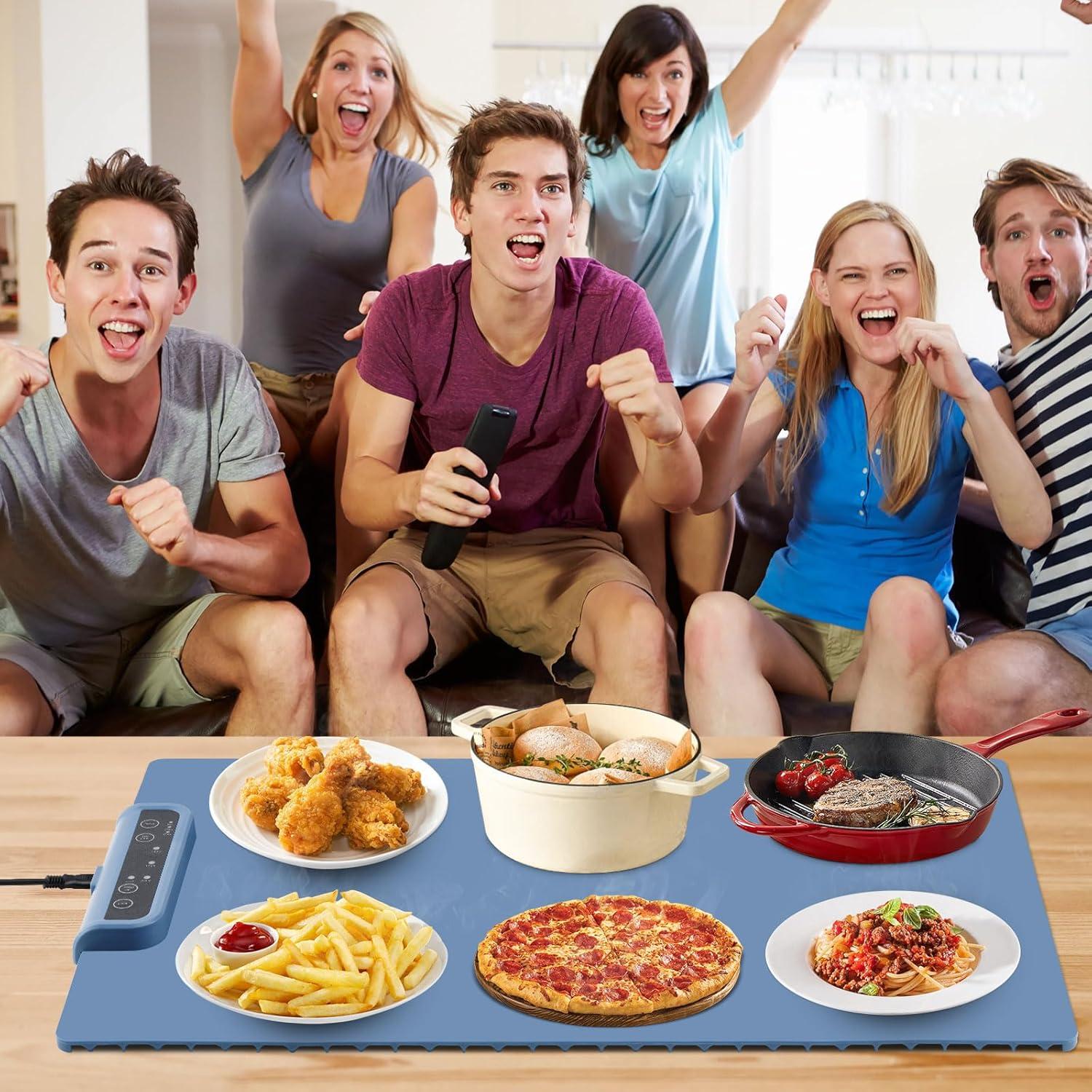 Alfombrilla Calentadora Eléctrica QUEENLINK Azul 60-100°C