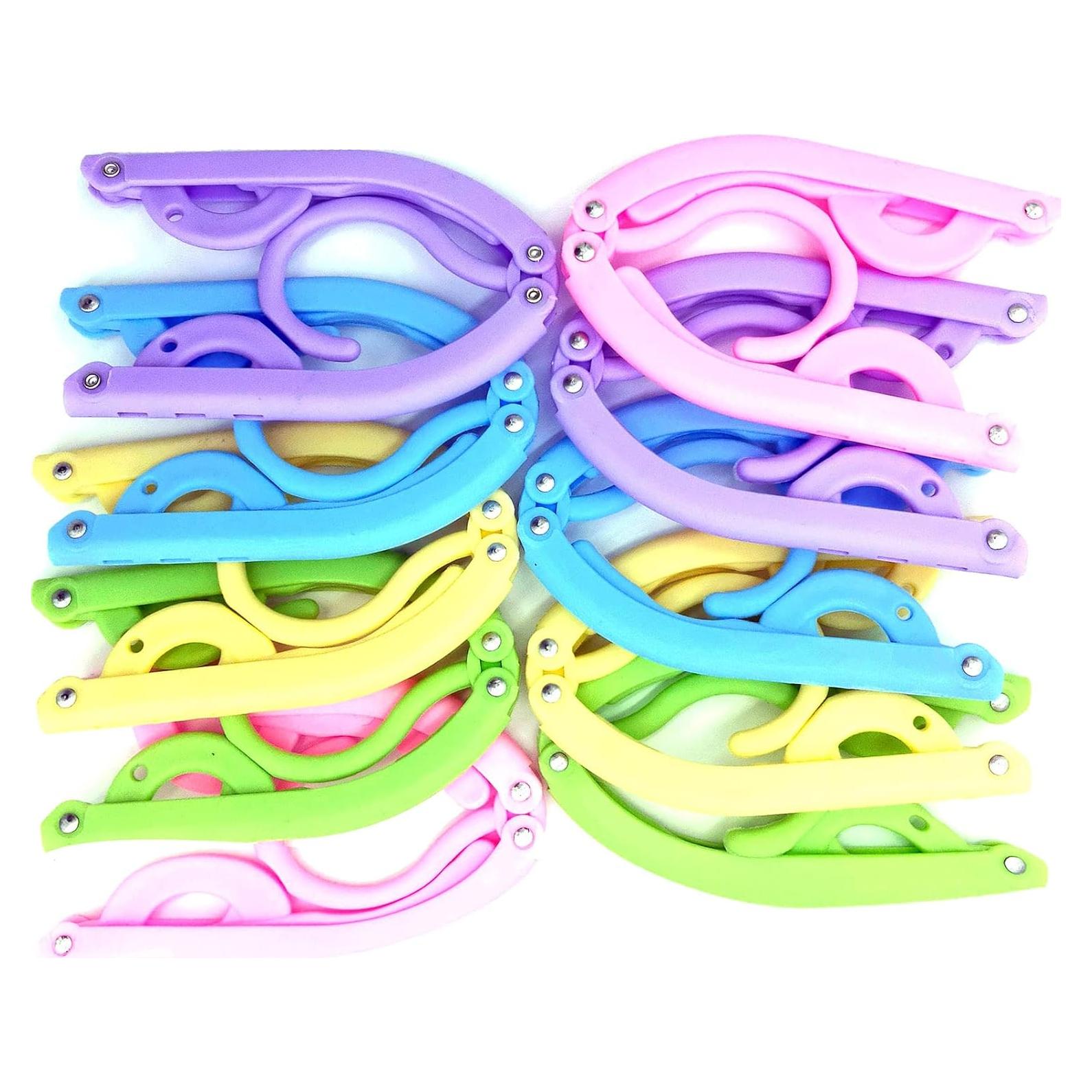 Perchas Plegables Antideslizantes EAVOQLB - 10 Piezas