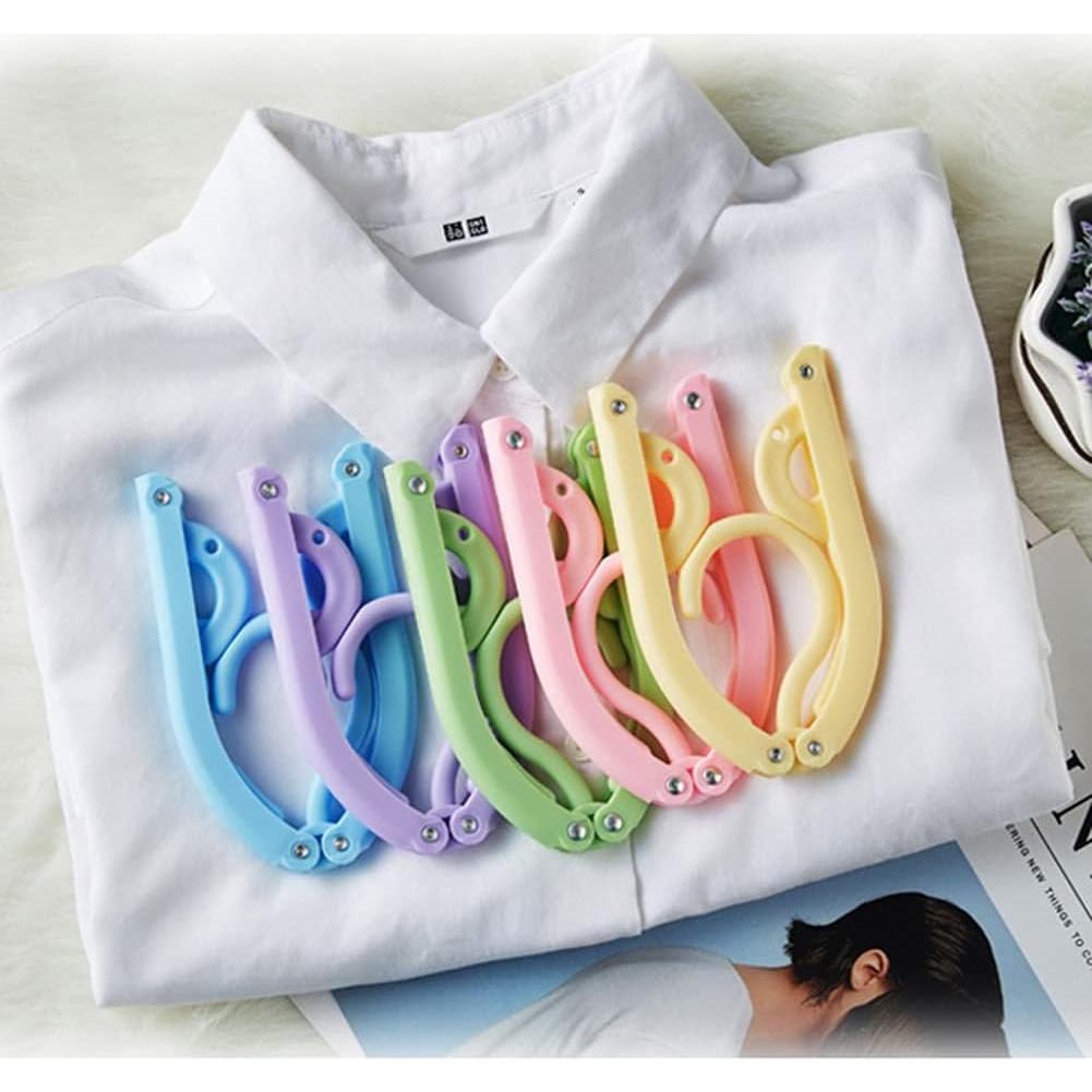 Perchas Plegables Antideslizantes EAVOQLB - 10 Piezas