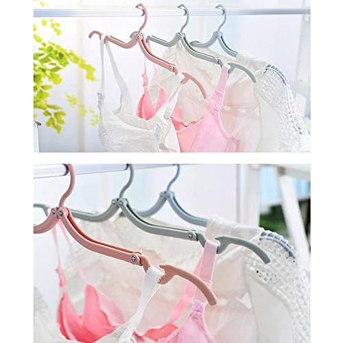 Perchas Plegables Antideslizantes EAVOQLB - 10 Piezas