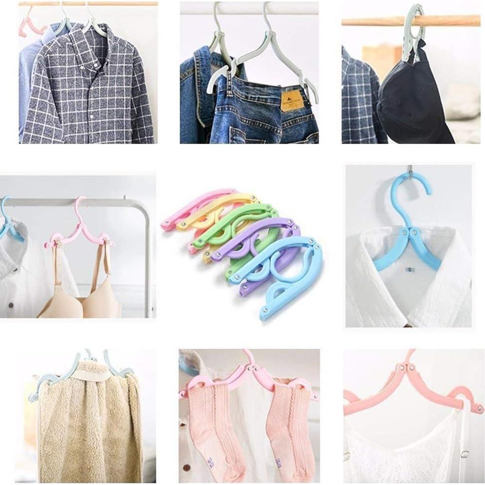 Perchas Plegables Antideslizantes RZJZGZ - Juego de 12 Unidades