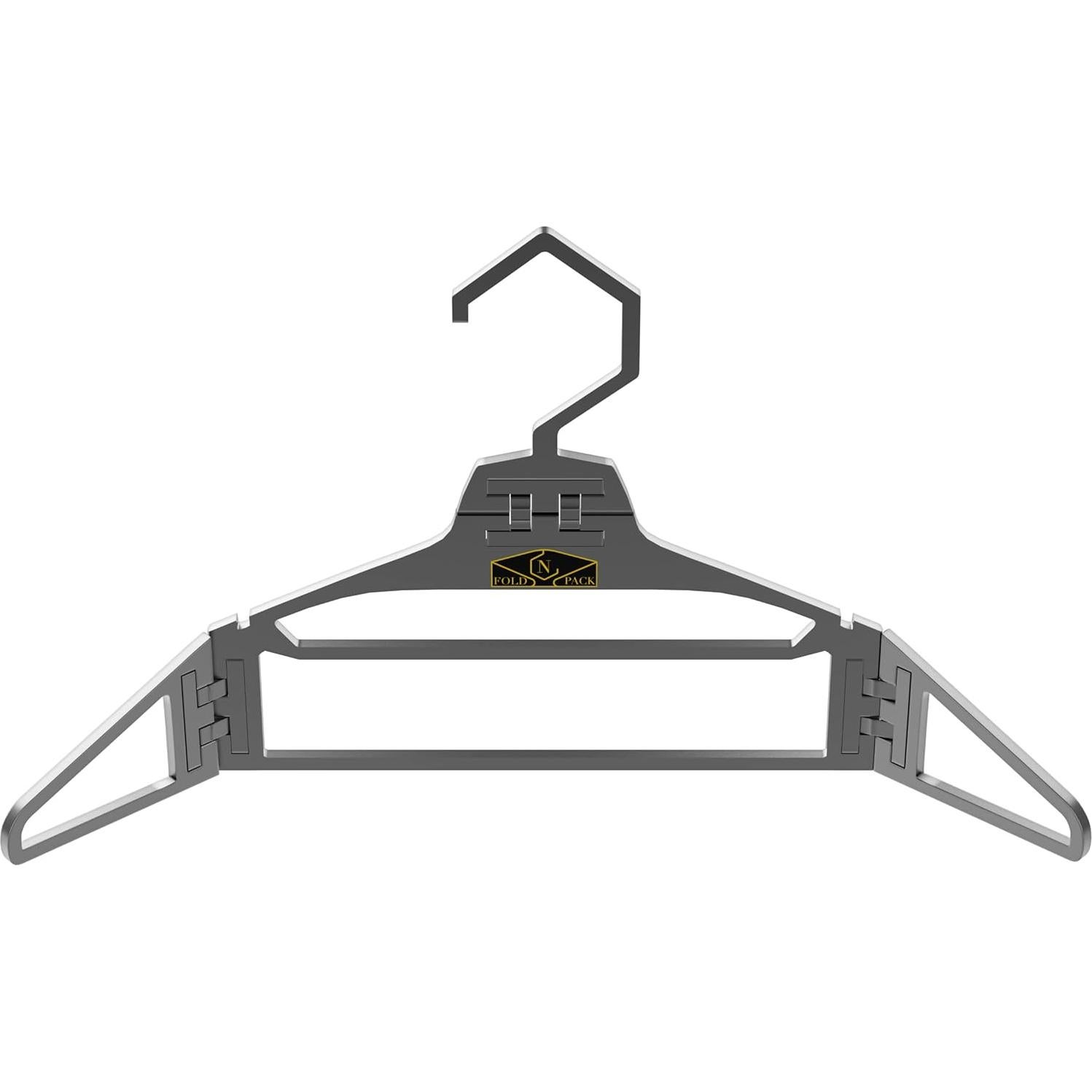 Percheros Plegables Neu Ventures 4 Unidades Gris Metalizado