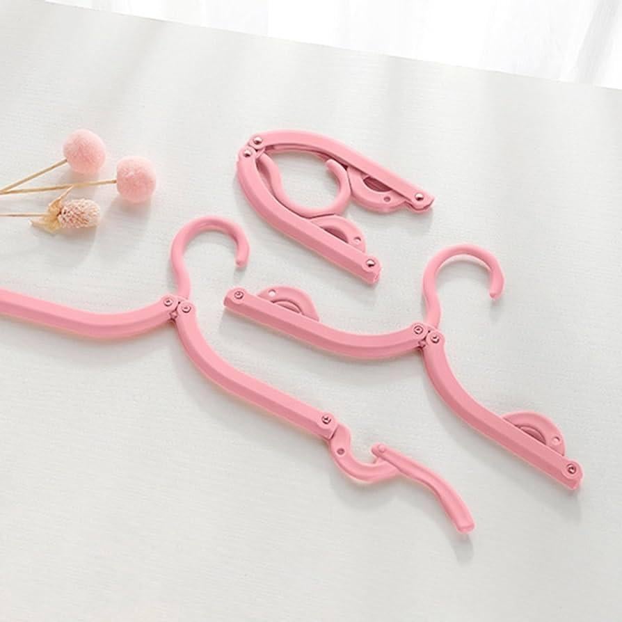 Perchas de Viaje Plegables D & K Exclusives - 8 Piezas Multicolor