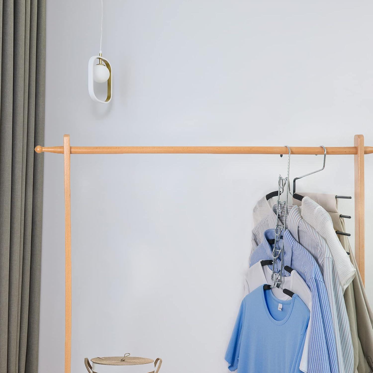 Perchas Antideslizantes Nature Smile 5 en 1 Metal 41.1x48cm