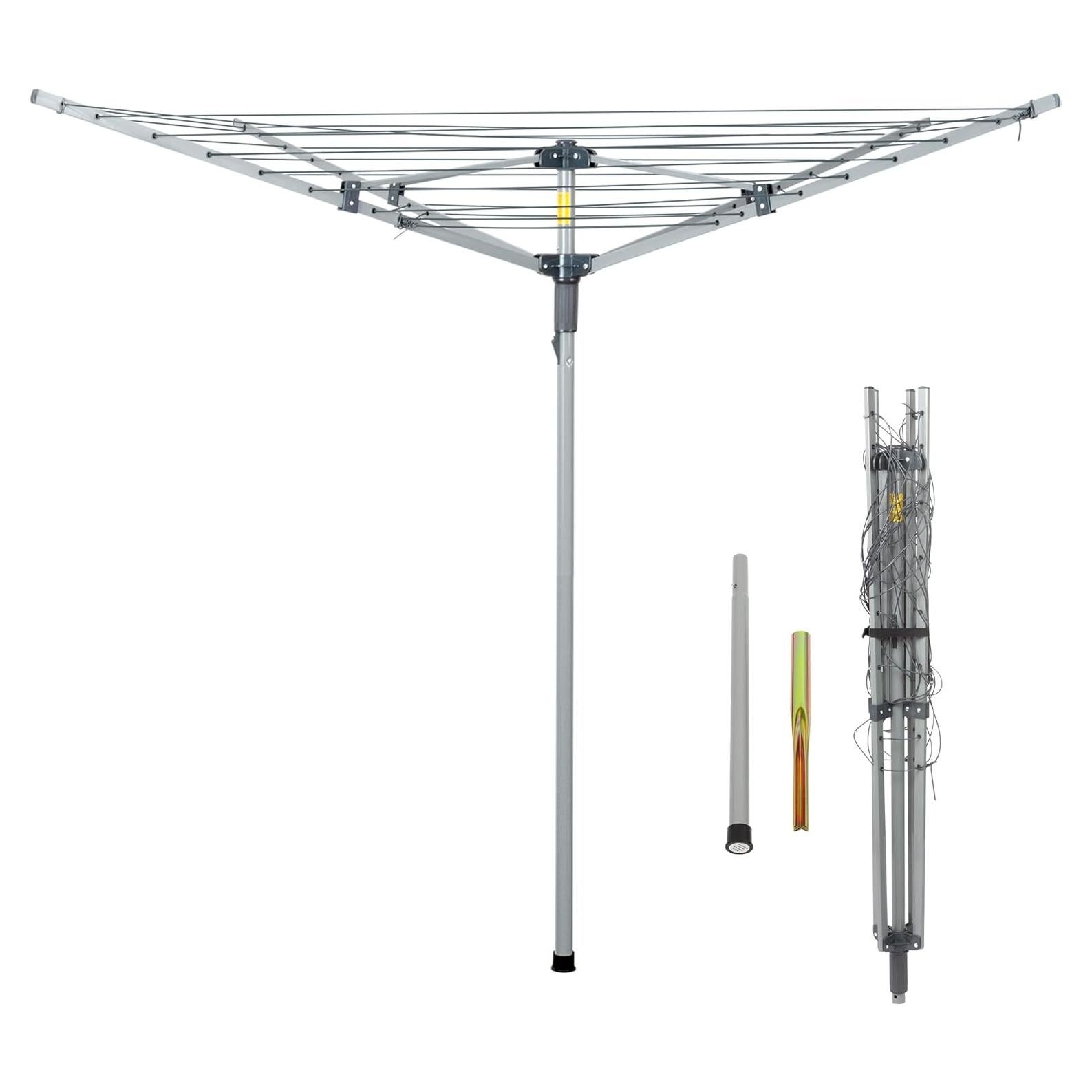 Soporte de Secado de Ropa Exterior Rotatorio JS HANGER 39.93m