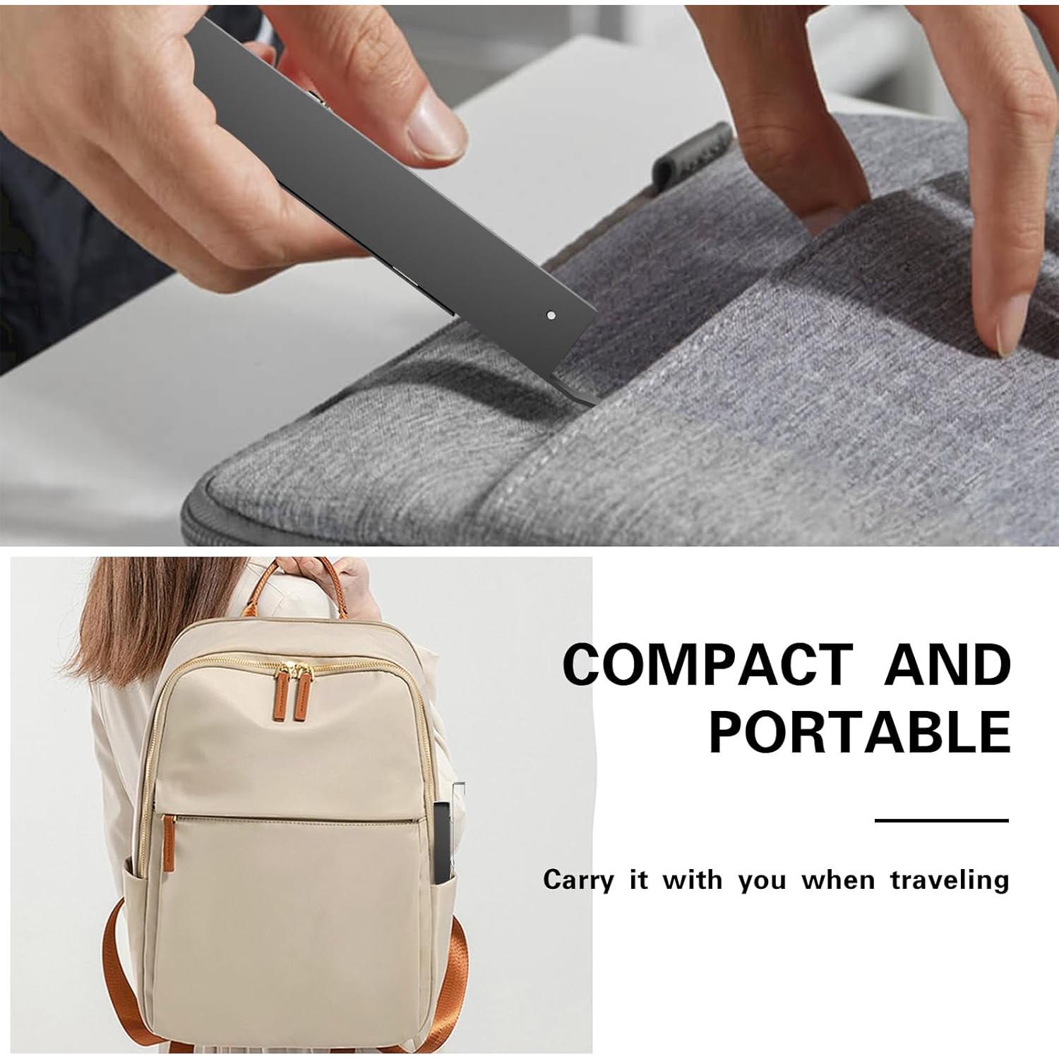 Estante de Secado Plegable Goffing Gris Espacial 1 Paquete