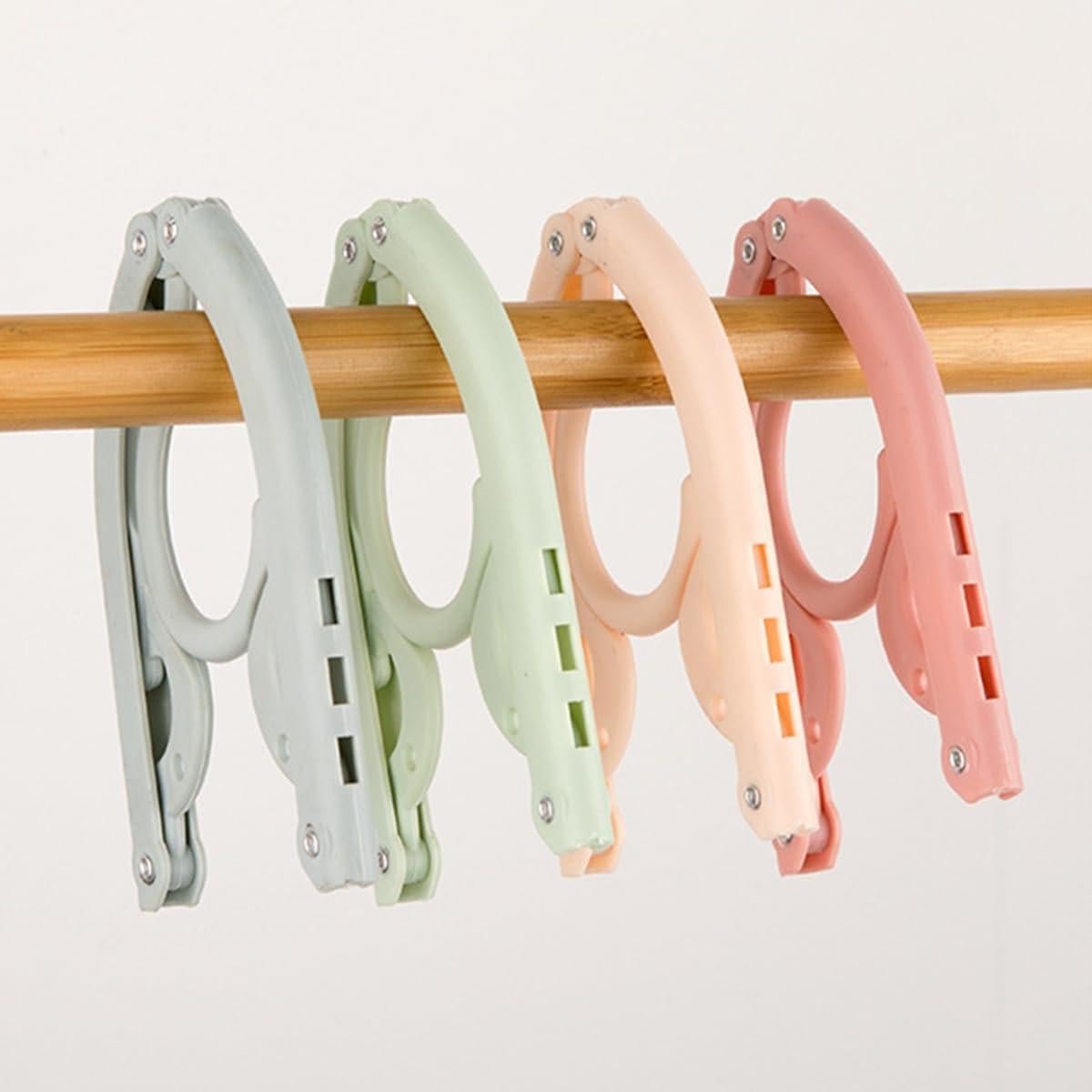 Perchas de Viaje Plegables WaWacomp 10 Pcs Compactas