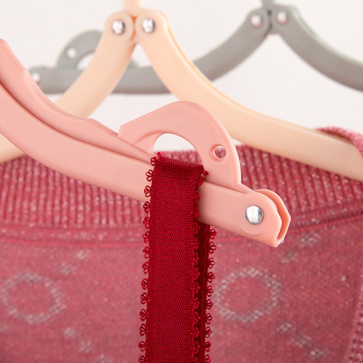 Perchas de Viaje Plegables WaWacomp 10 Pcs Compactas