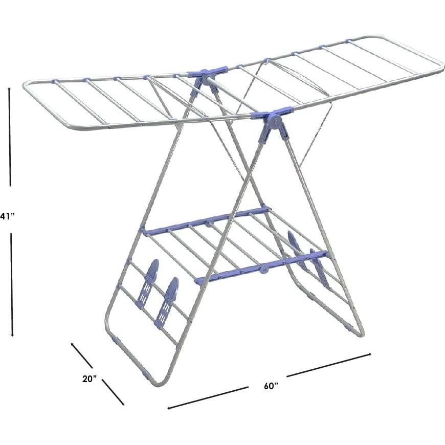 Secador de Ropa Plegable Sunbeam CD45029 con Área para Zapatos