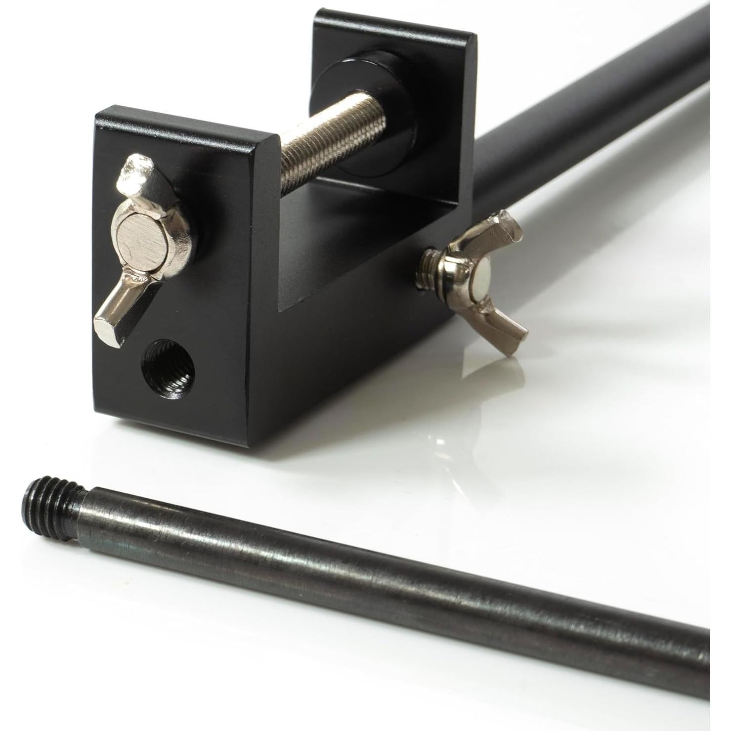 Soporte de Linterna de Camping Phuma - Aluminio Negro Ajustable