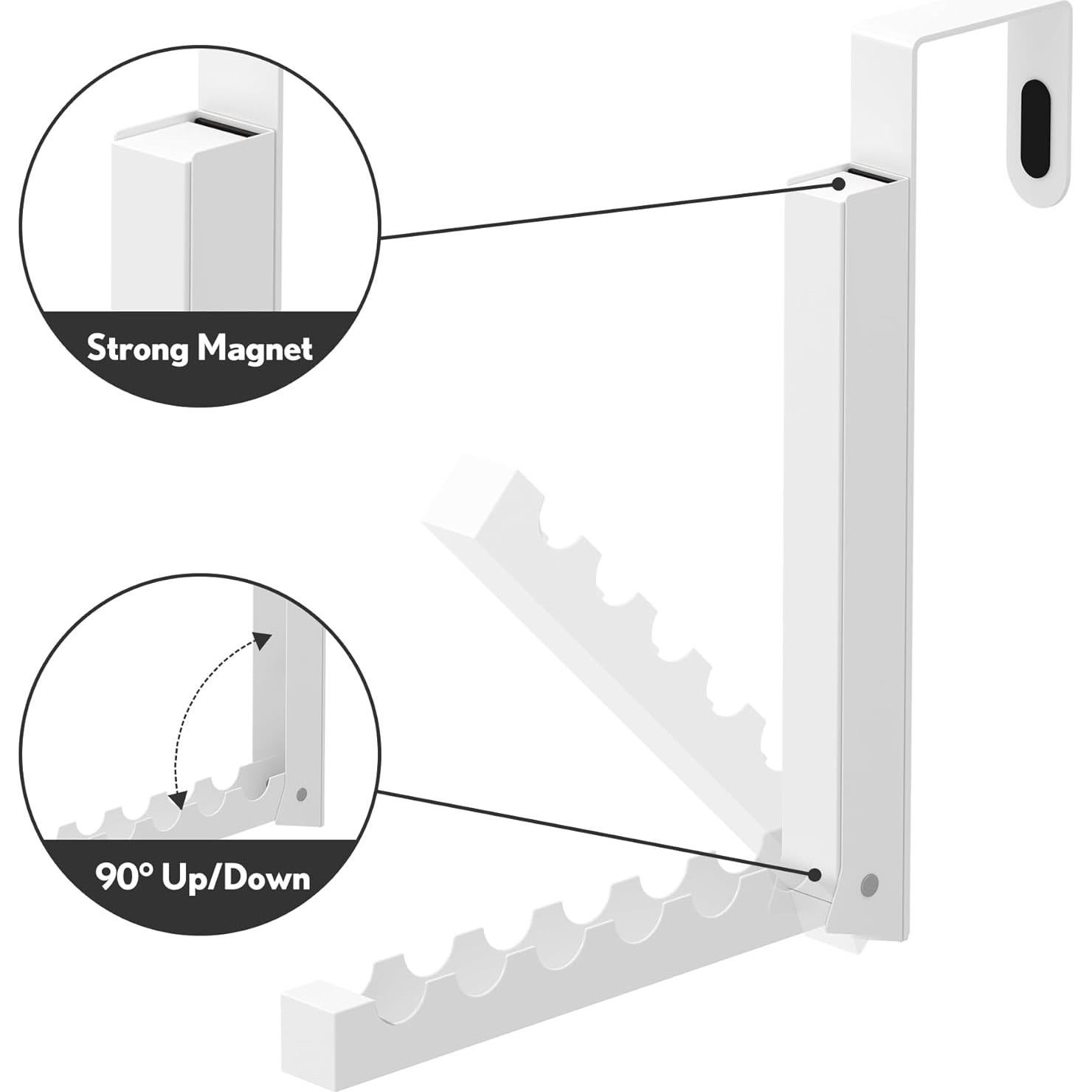Ganchos de Puerta Inntop 2 Paquete Plegables Alta Resistencia
