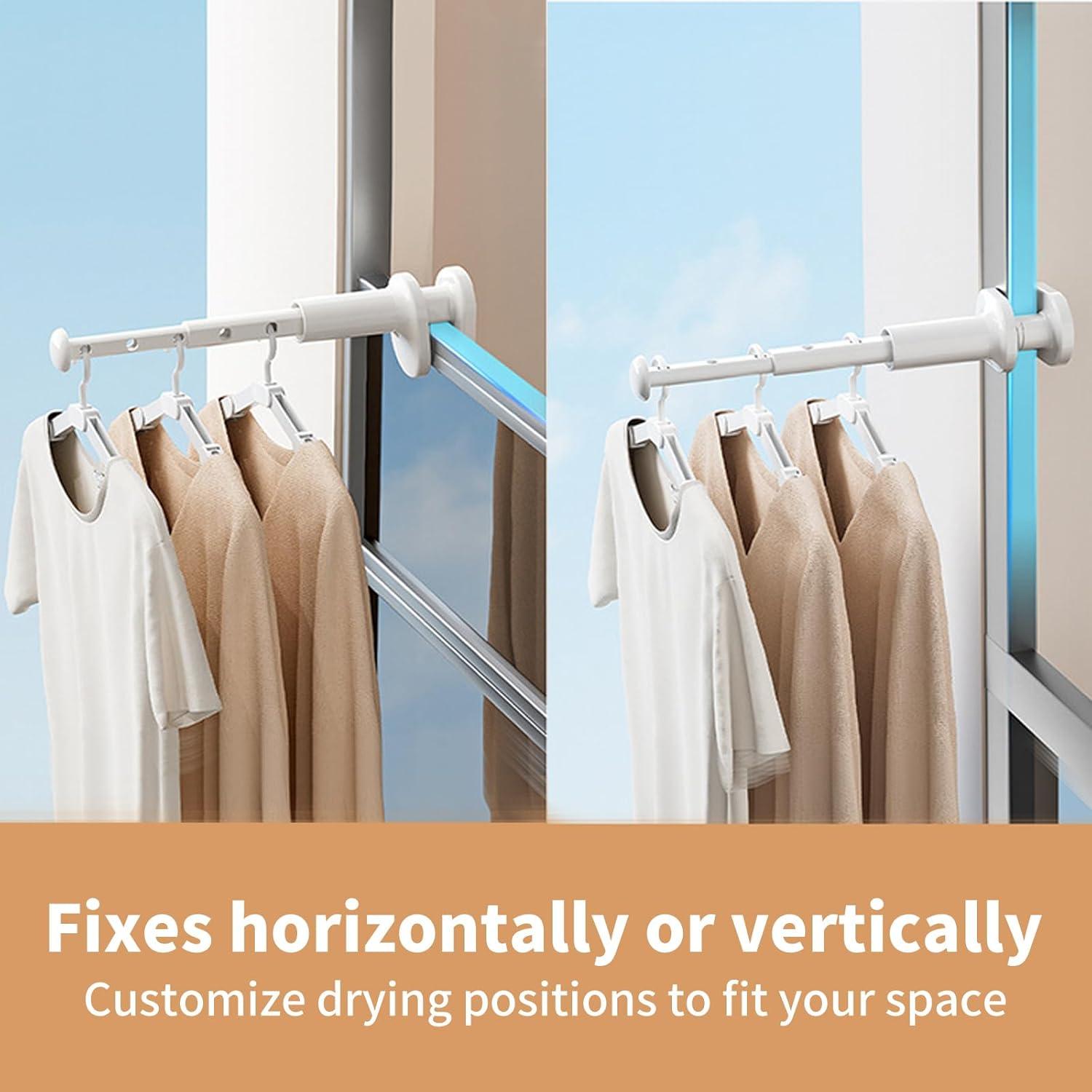 Varilla de Secado Colapsable Flursaile 12.5 cm Ahorra Espacio