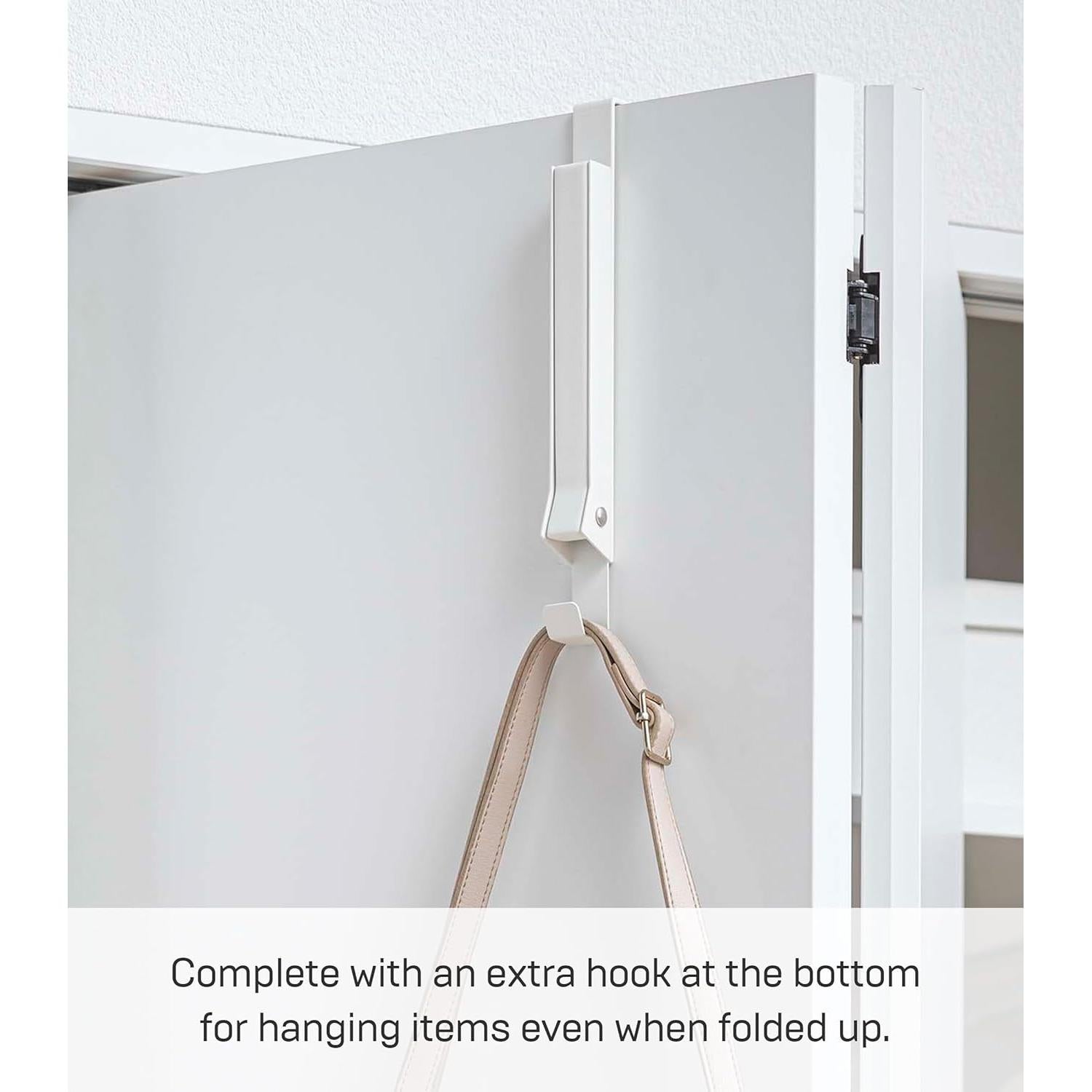 Organizador de Perchas Colgante Yamazaki - 2 Ganchos - Acero