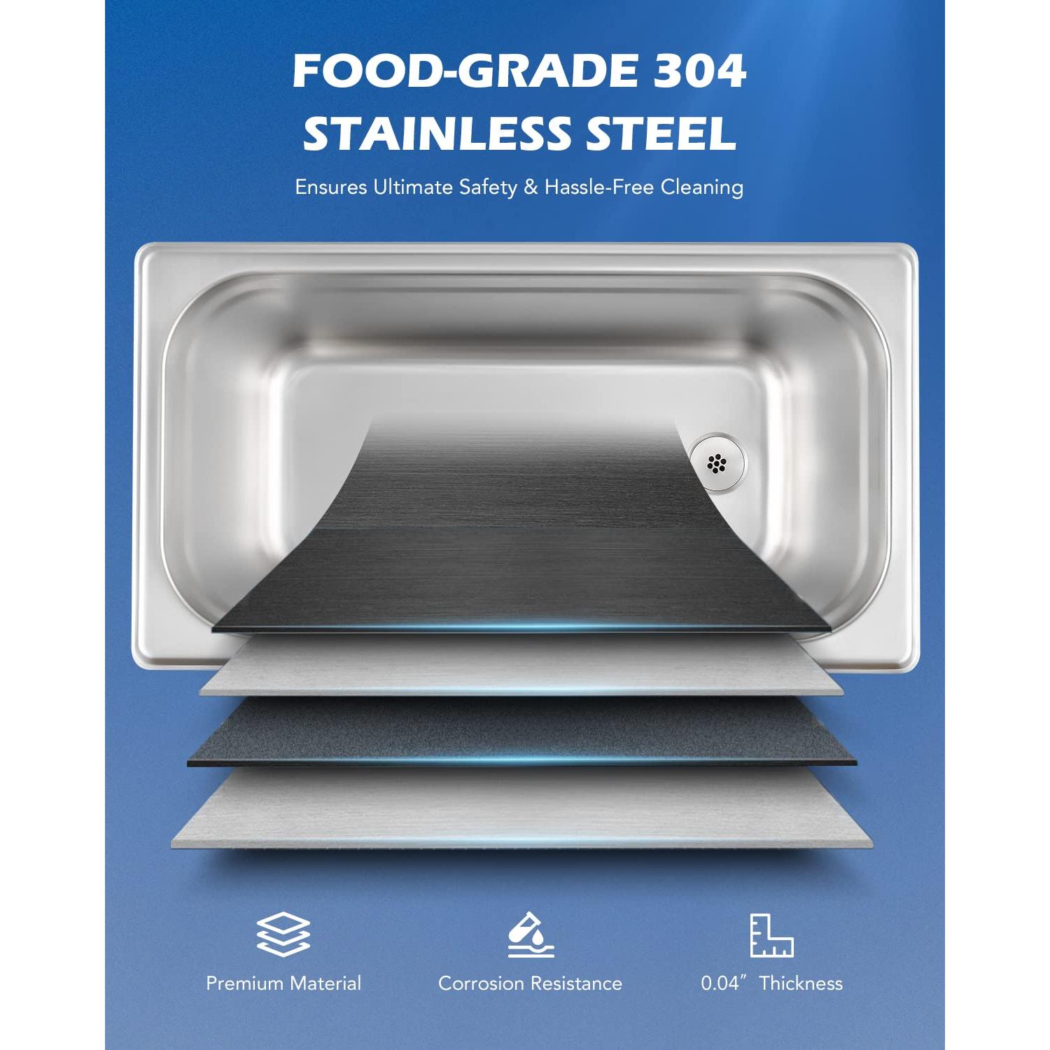 Máquina de Limpieza Ultrasónica 6L Creworks Digital 180W