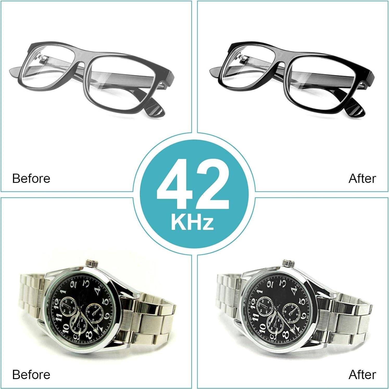 Limpiadora Ultrasónica Ukoke 3800S 600ml Plata con Temporizador