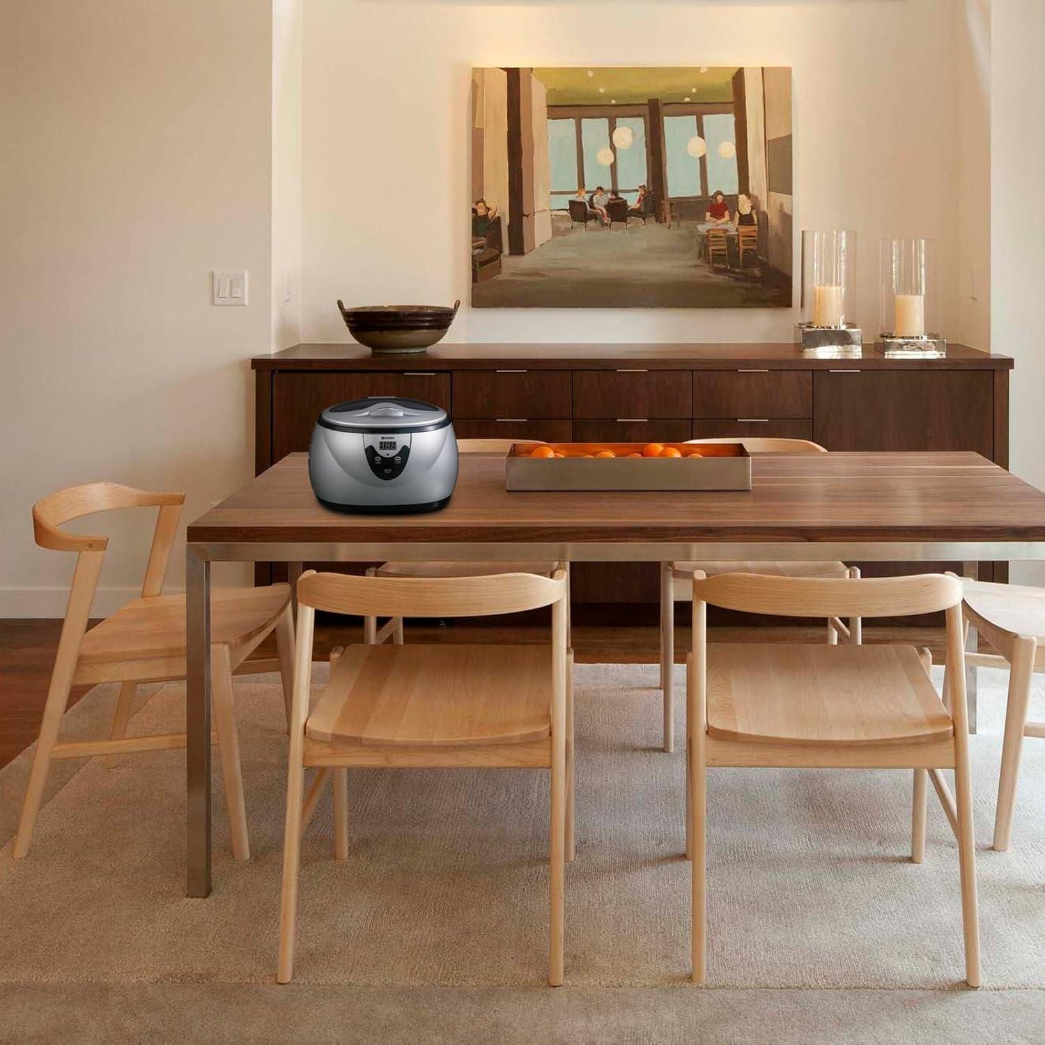 Limpiadora Ultrasónica Ukoke 3800S 600ml Plata con Temporizador