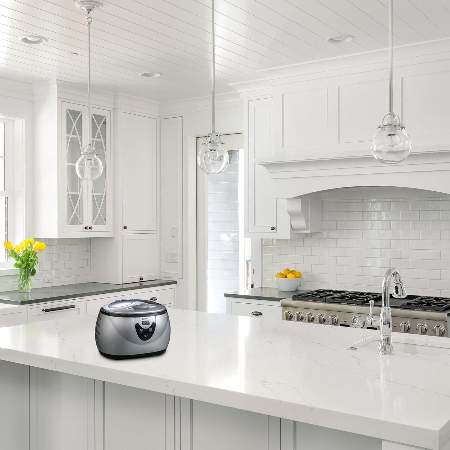 Limpiadora Ultrasónica Ukoke 3800S 600ml Plata con Temporizador