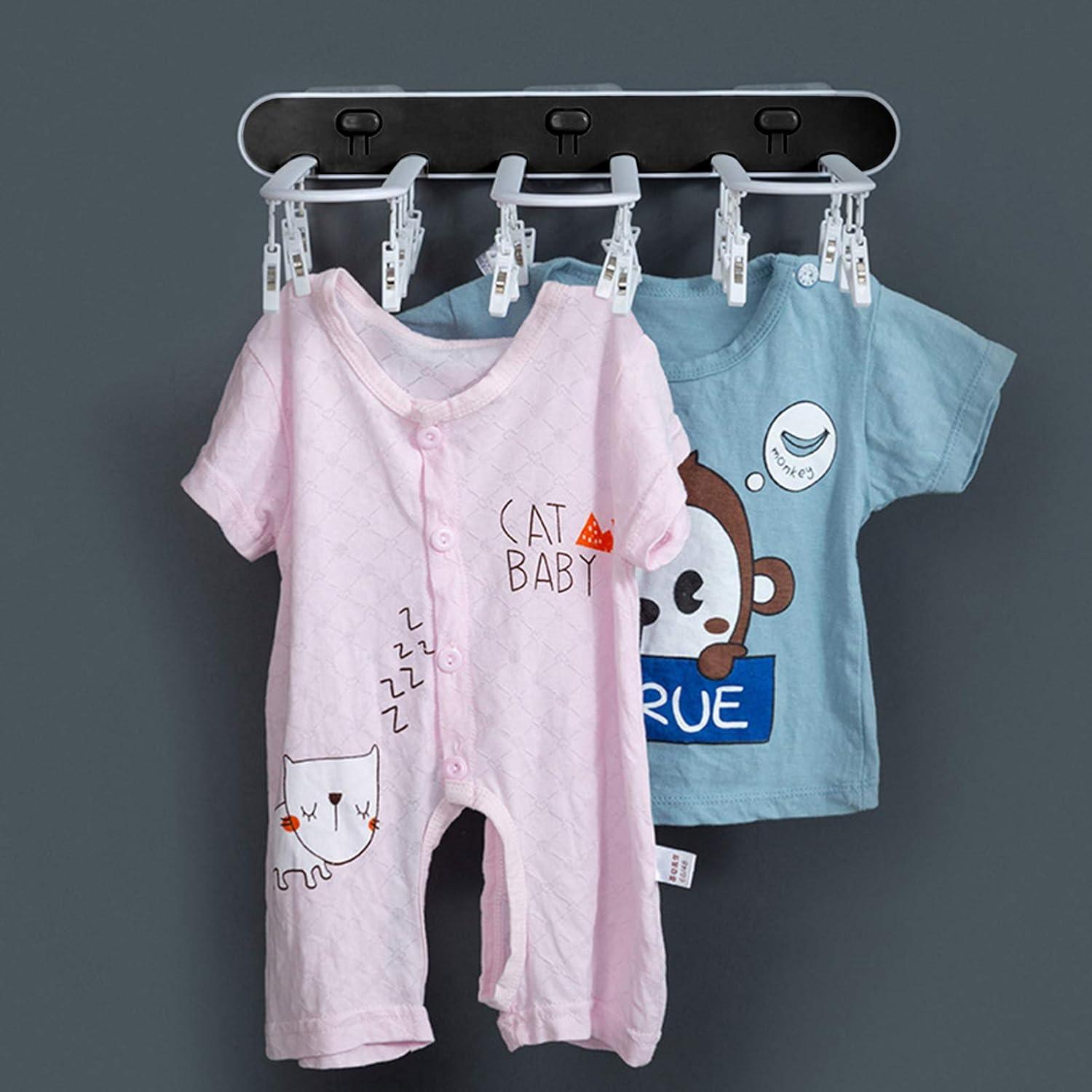 Perchero Multifuncional Cabilock Negro 36.4x30 cm para Ropa