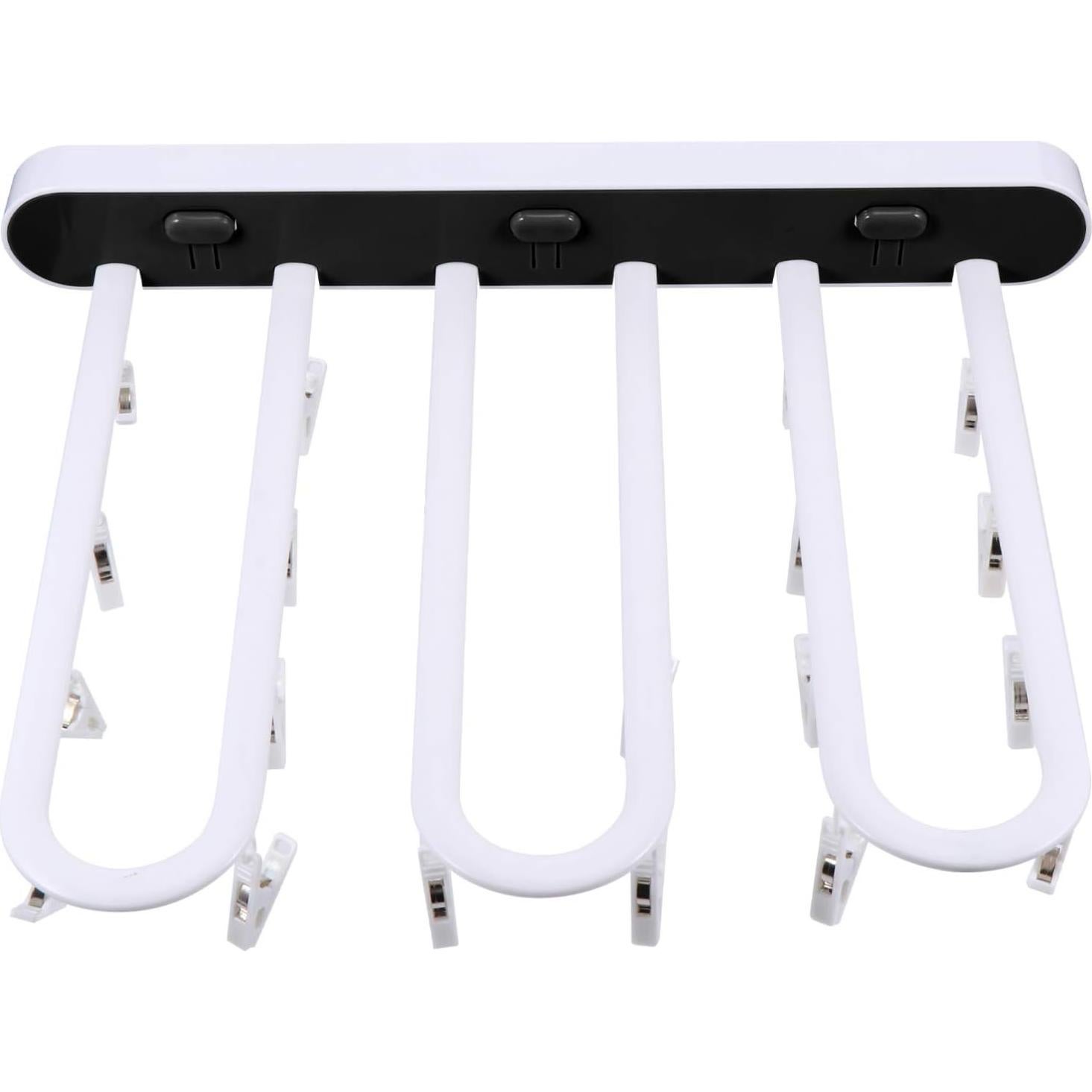 Perchero Multifuncional Cabilock Negro 36.4x30 cm para Ropa