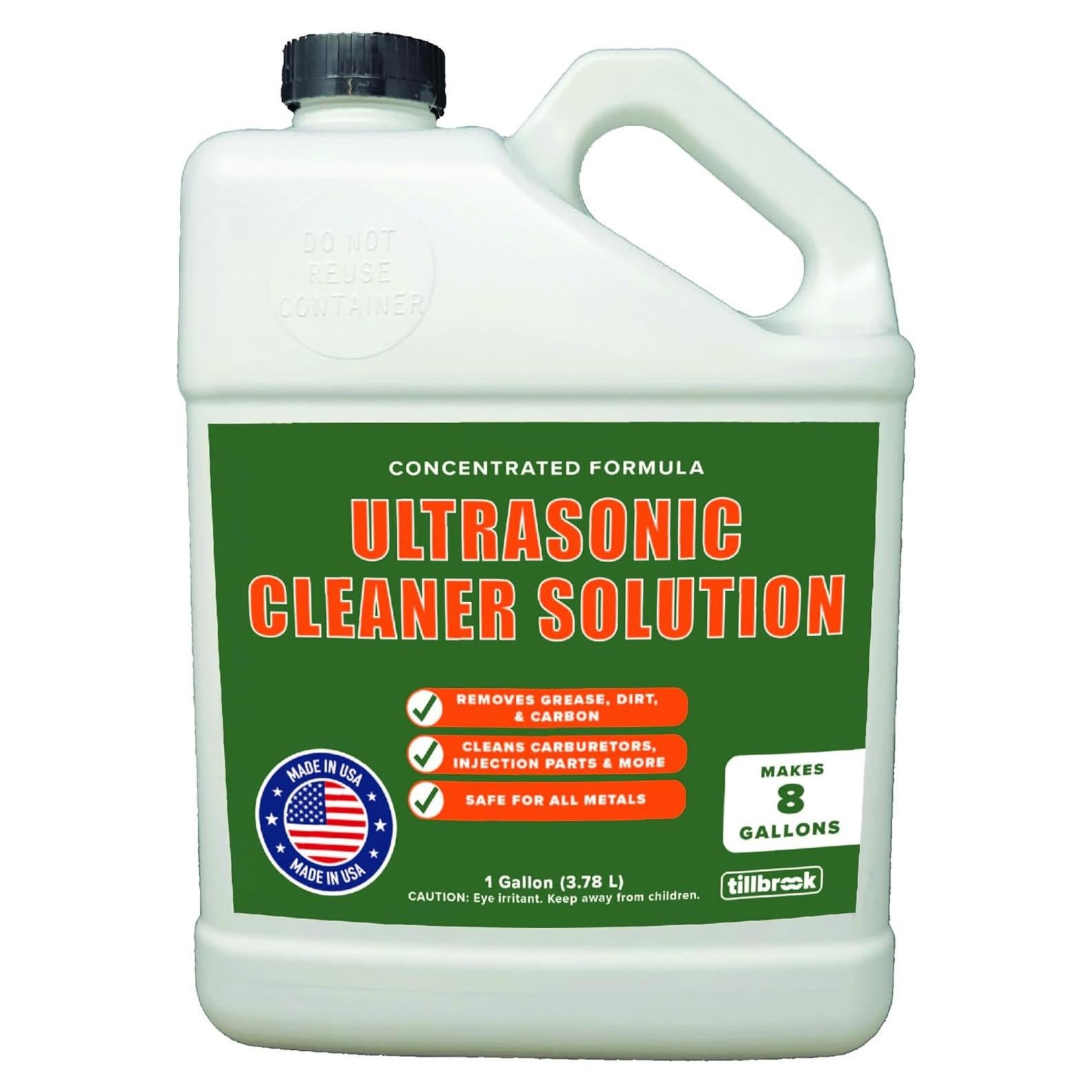 Solución Limpiadora Ultrasónica Tillbrook 3.78L - Para Metales