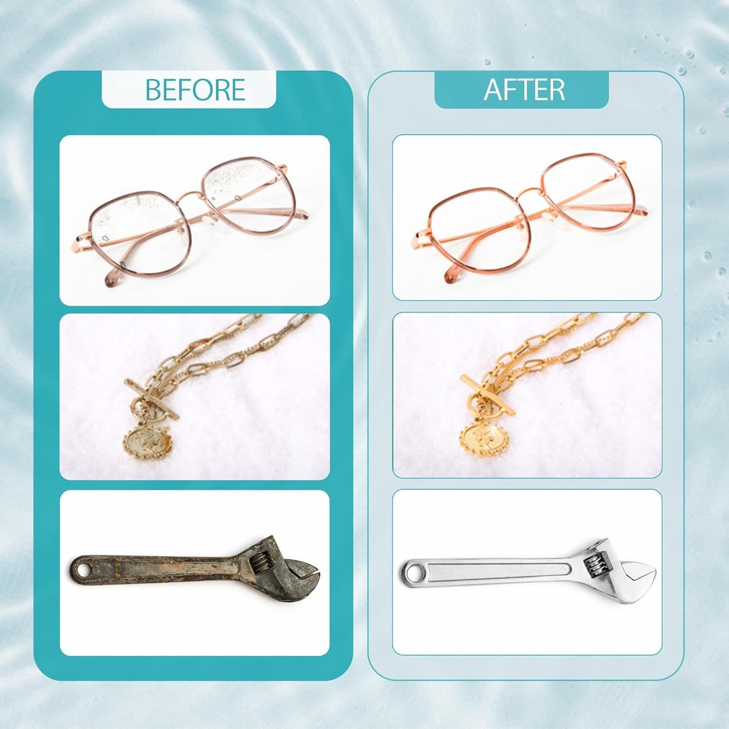 Limpiador Ultrasónico LICHEN 0.8L con Temporizador Digital