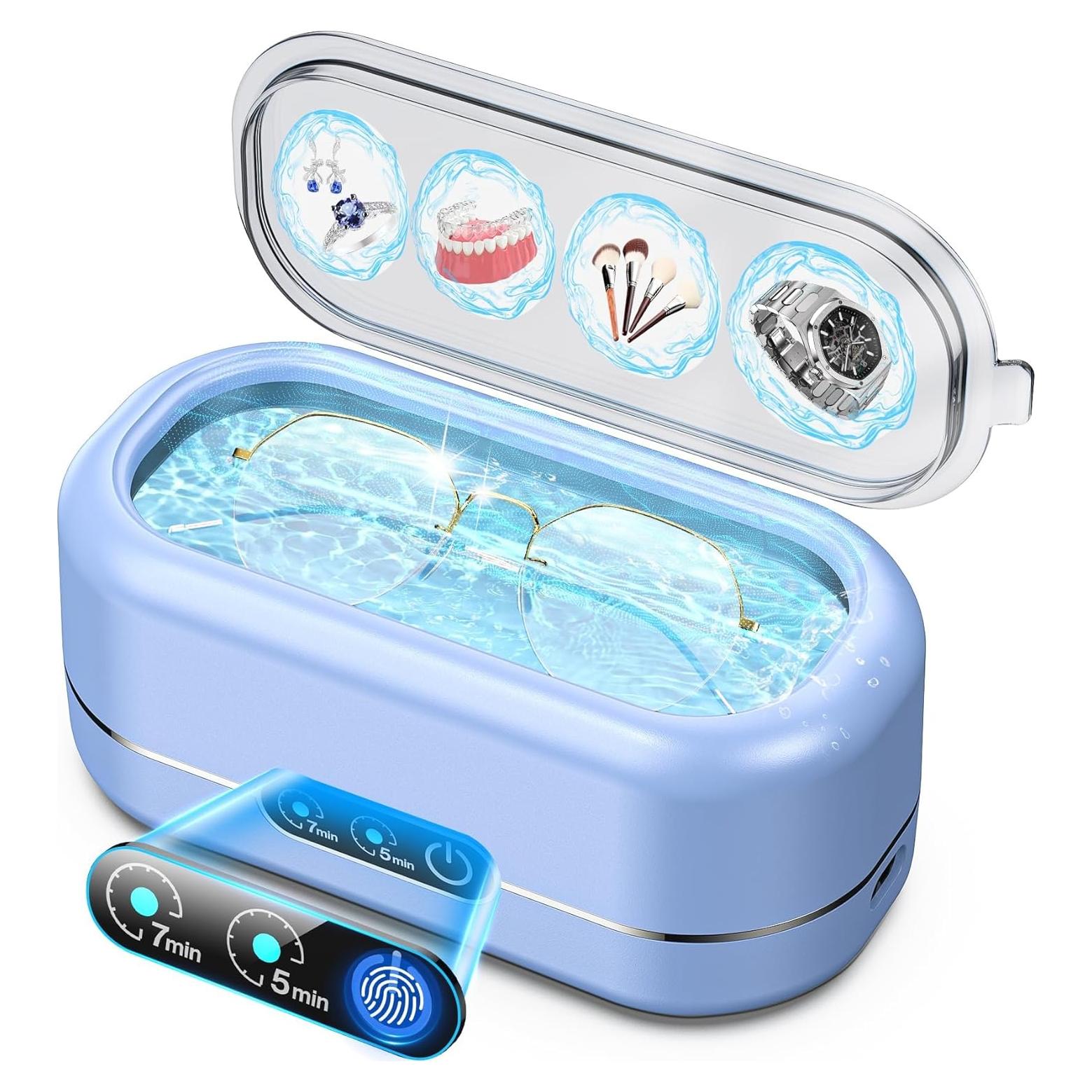 Limpiador Ultrasónico de Joyas AI M9B105 Pro 50KHz Acero Inoxidable