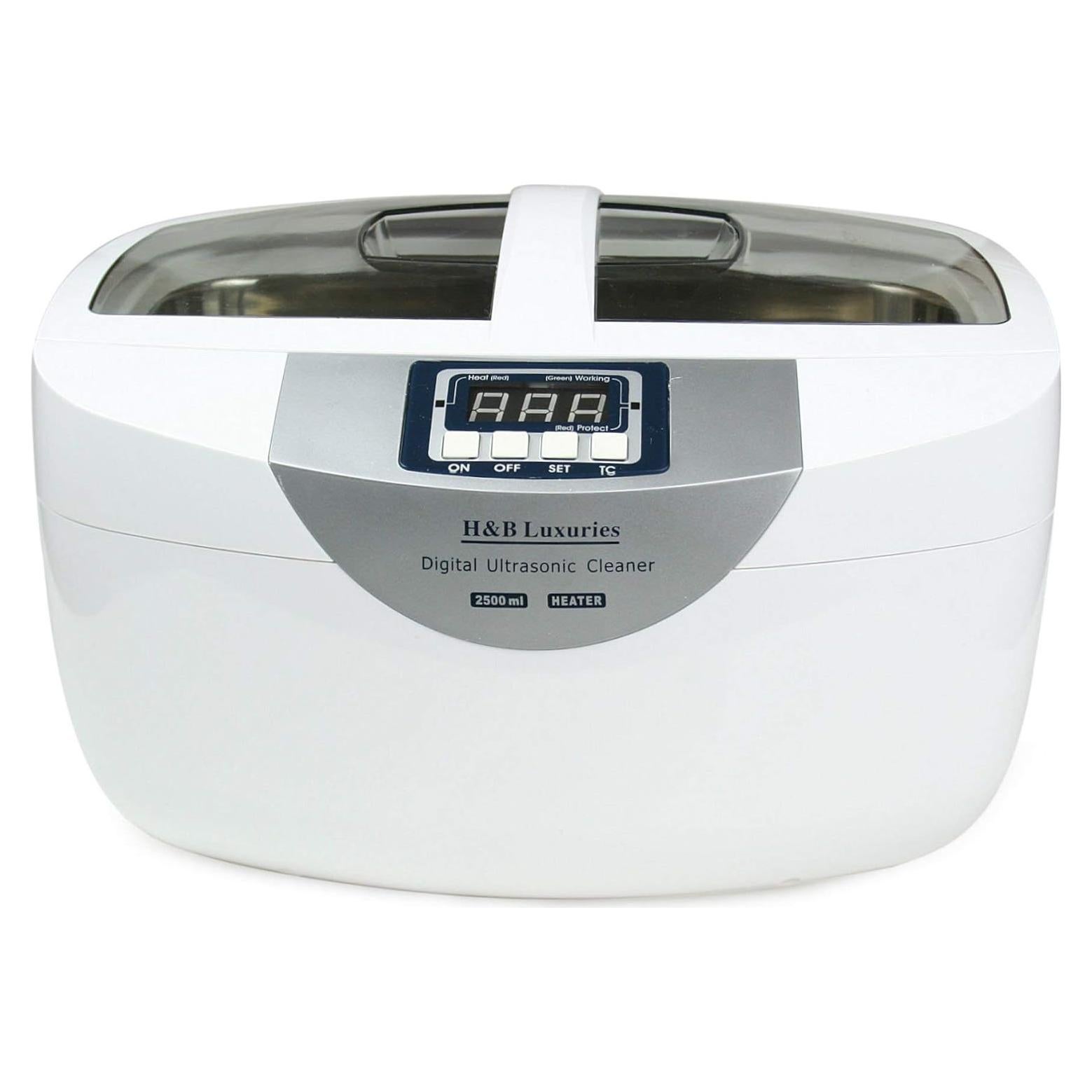 Limpiador ultrasónico industrial e-fortune 2.5L 160W con calentador