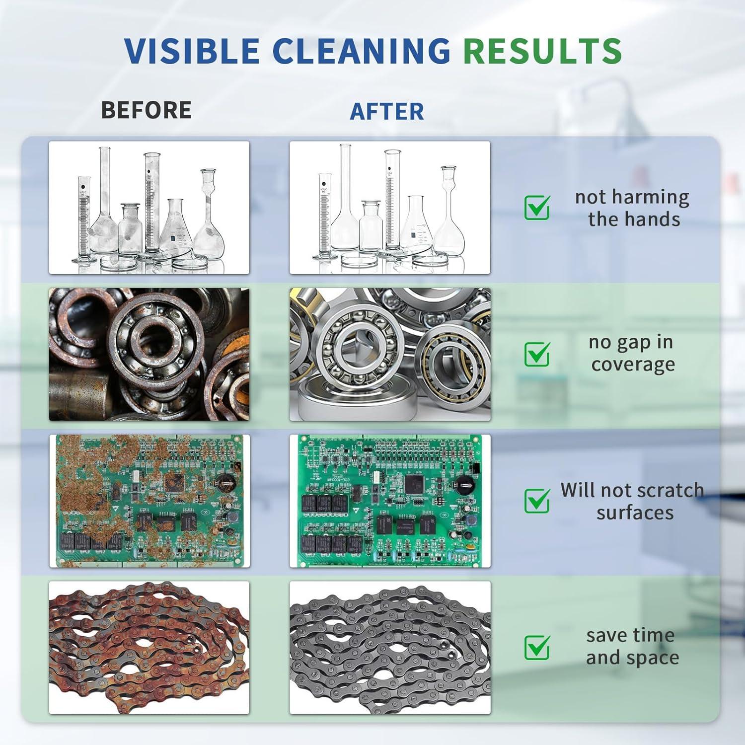 Limpiador Ultrasónico DK SONIC 3L Acero Inoxidable con Calentador