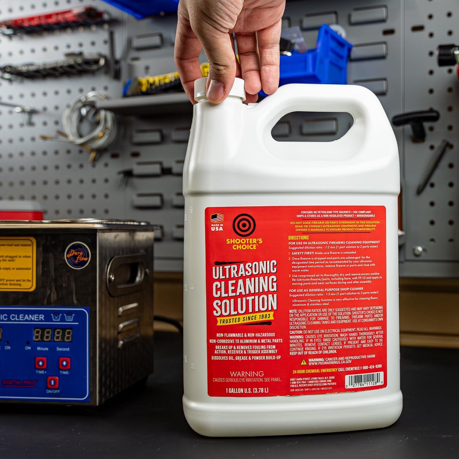 Solución de Limpieza Ultrasonica Shooter's Choice 3.785L