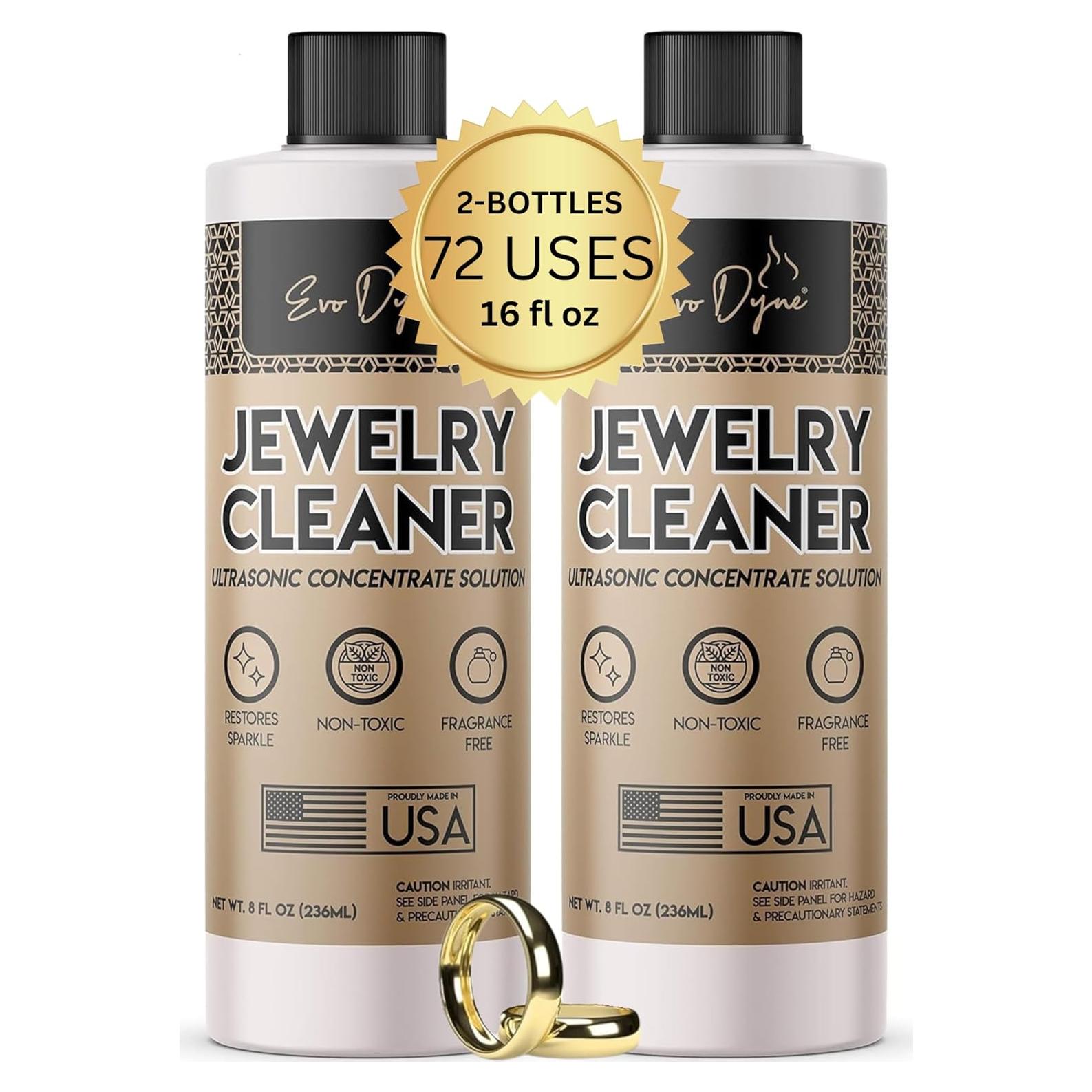 Limpiador Ultrasónico de Joyería Evo Dyne 473ml Concentrado