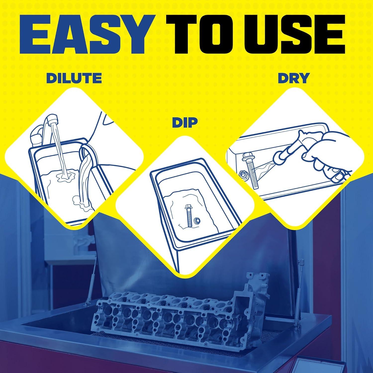 Limpiador Ultrasónico Durabasics 1 Galón - Solución para Carburadores y Piezas de Motor