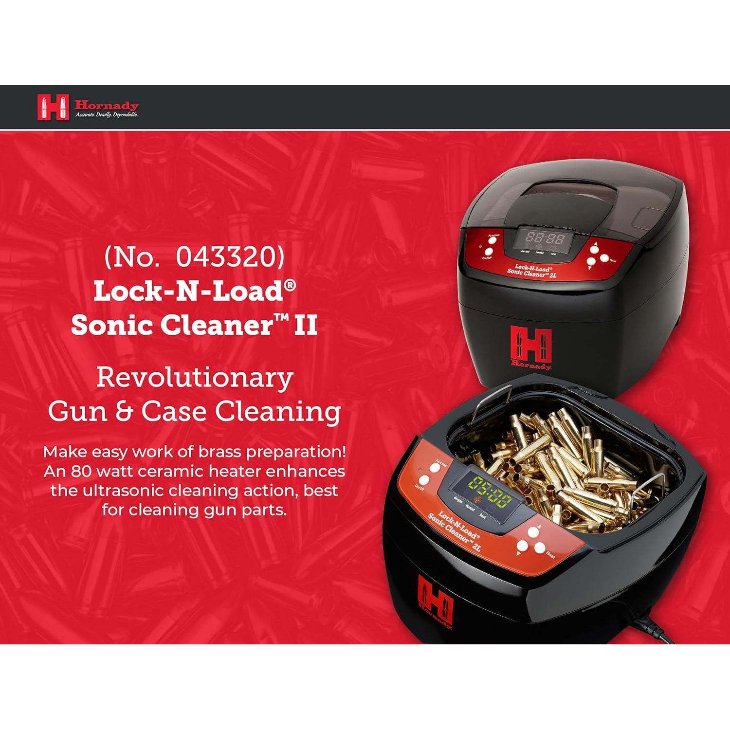 HornadyHornady, LNL Sonic Cleaner LiH 2 Liter, Heated, 110 Volt