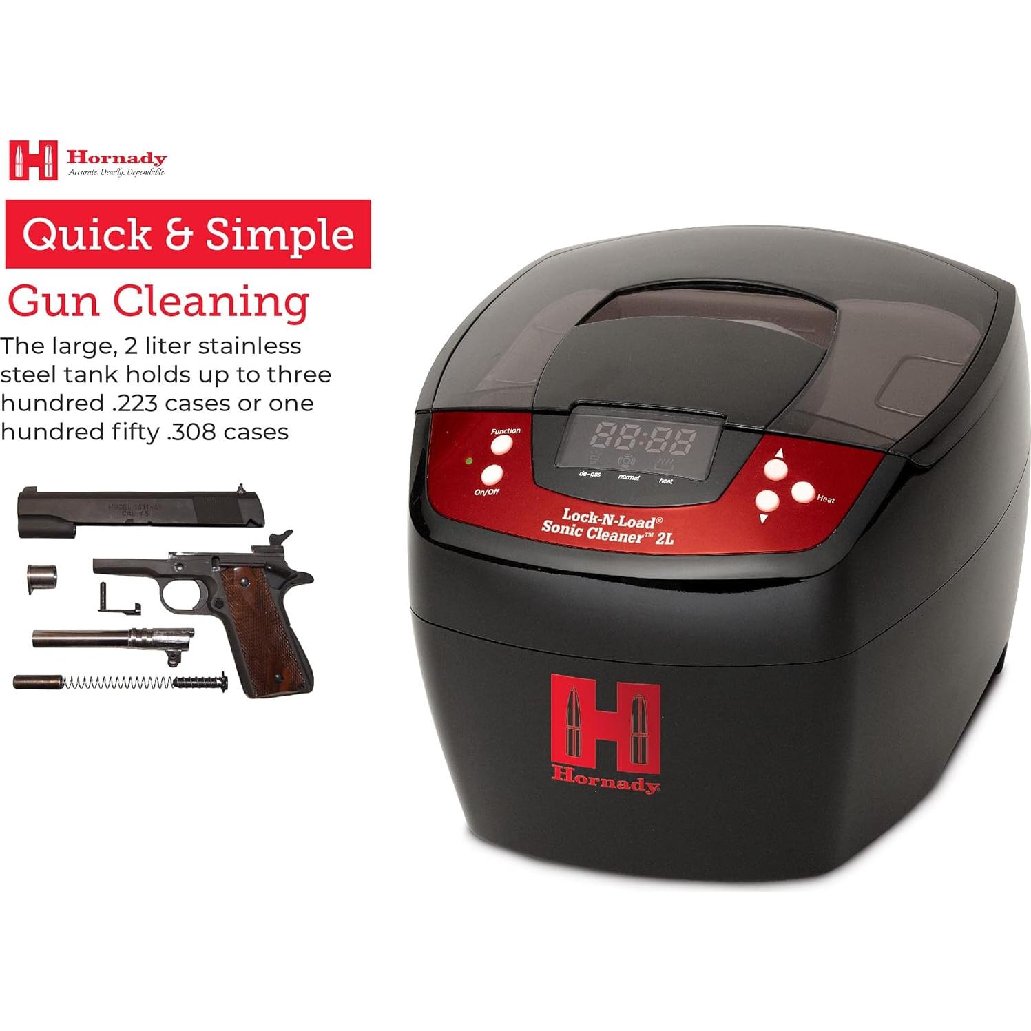 HornadyHornady, LNL Sonic Cleaner LiH 2 Liter, Heated, 110 Volt