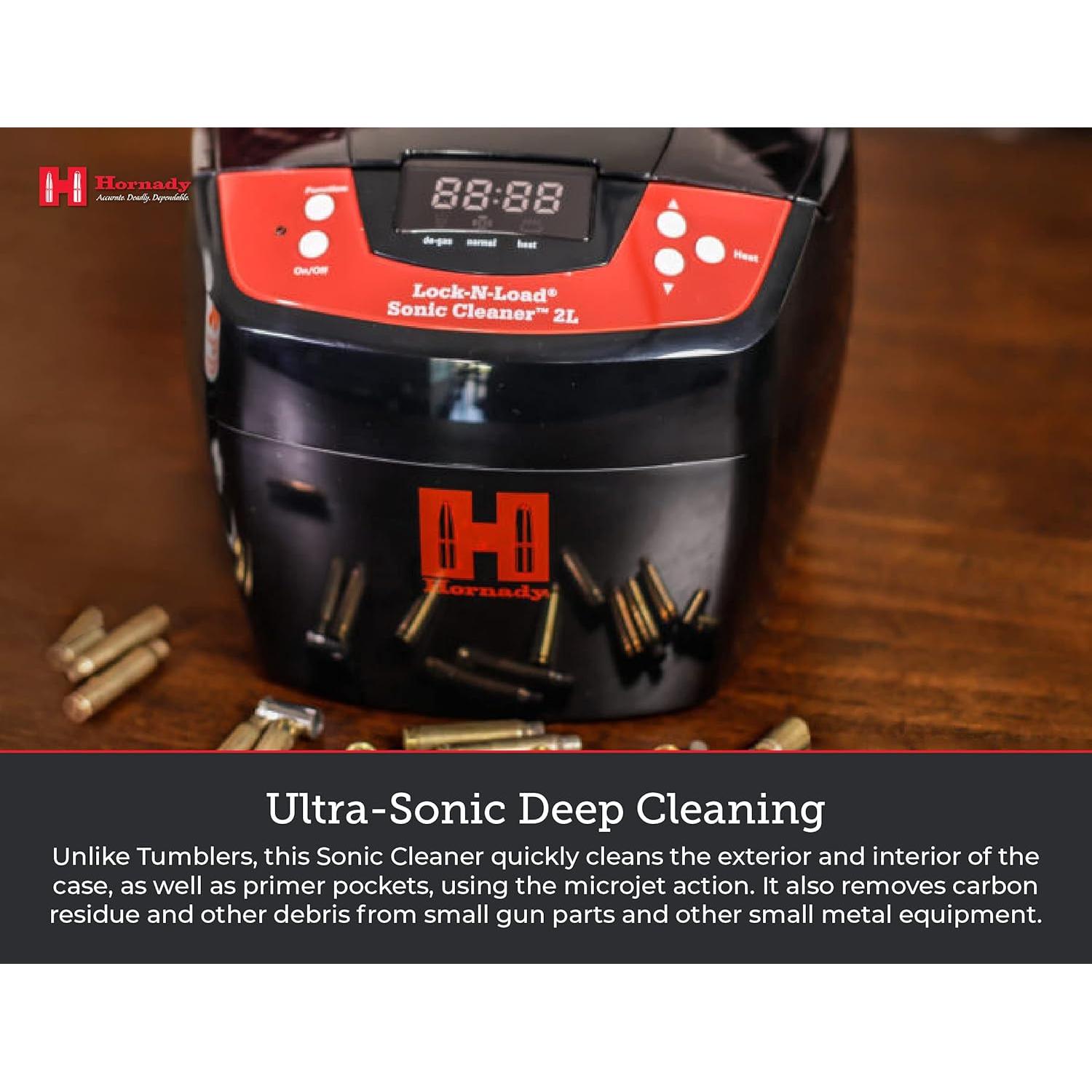 HornadyHornady, LNL Sonic Cleaner LiH 2 Liter, Heated, 110 Volt