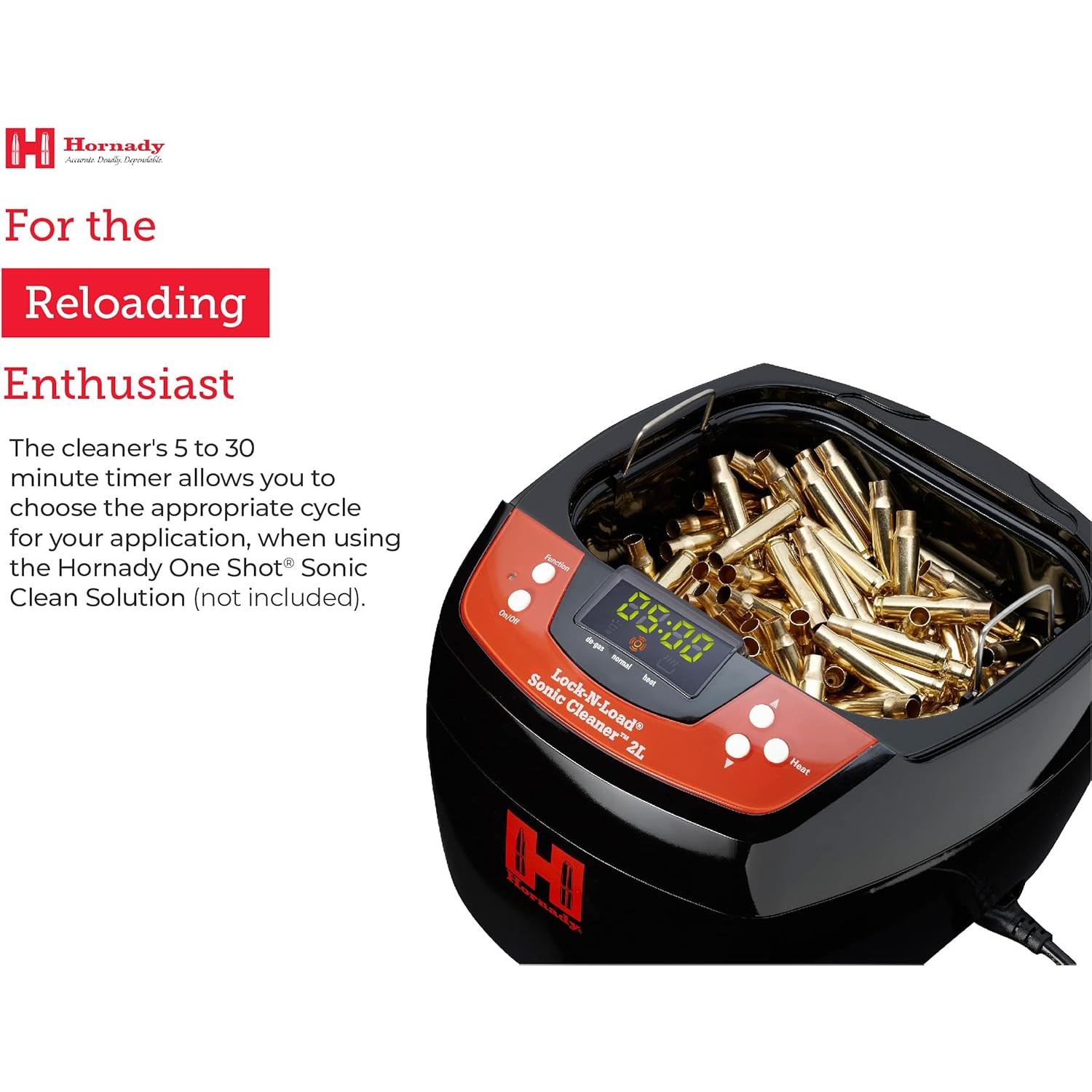 HornadyHornady, LNL Sonic Cleaner LiH 2 Liter, Heated, 110 Volt