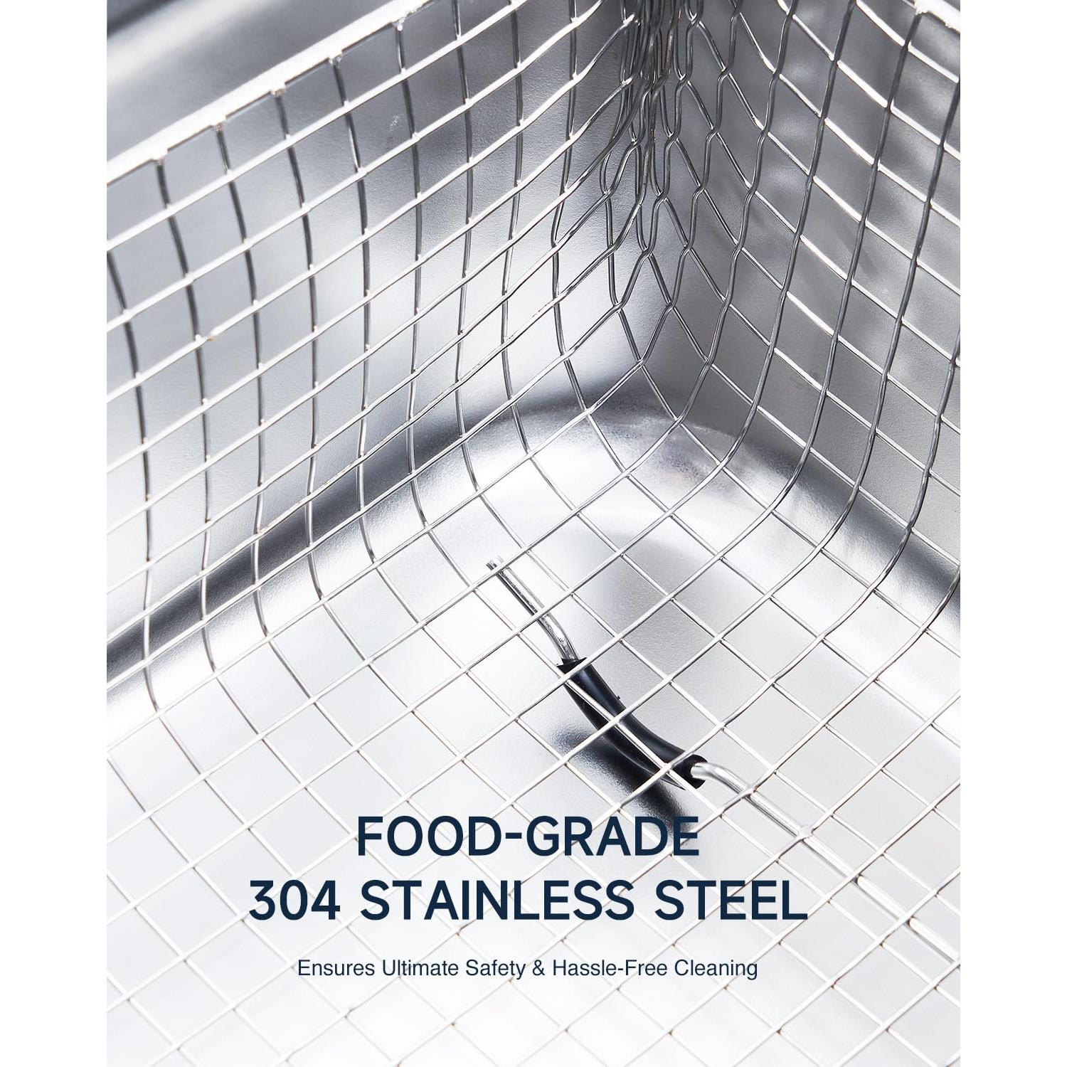 CREWORKS 10L Ultrasound Cleaning Machine with Heater and Timer, 240W Stainless Steel Ultrasonic Washing Machine, 2.6 gal Professional Ultrasound Parts Cleaning Machine for Lab Tool Glasses Auto Part