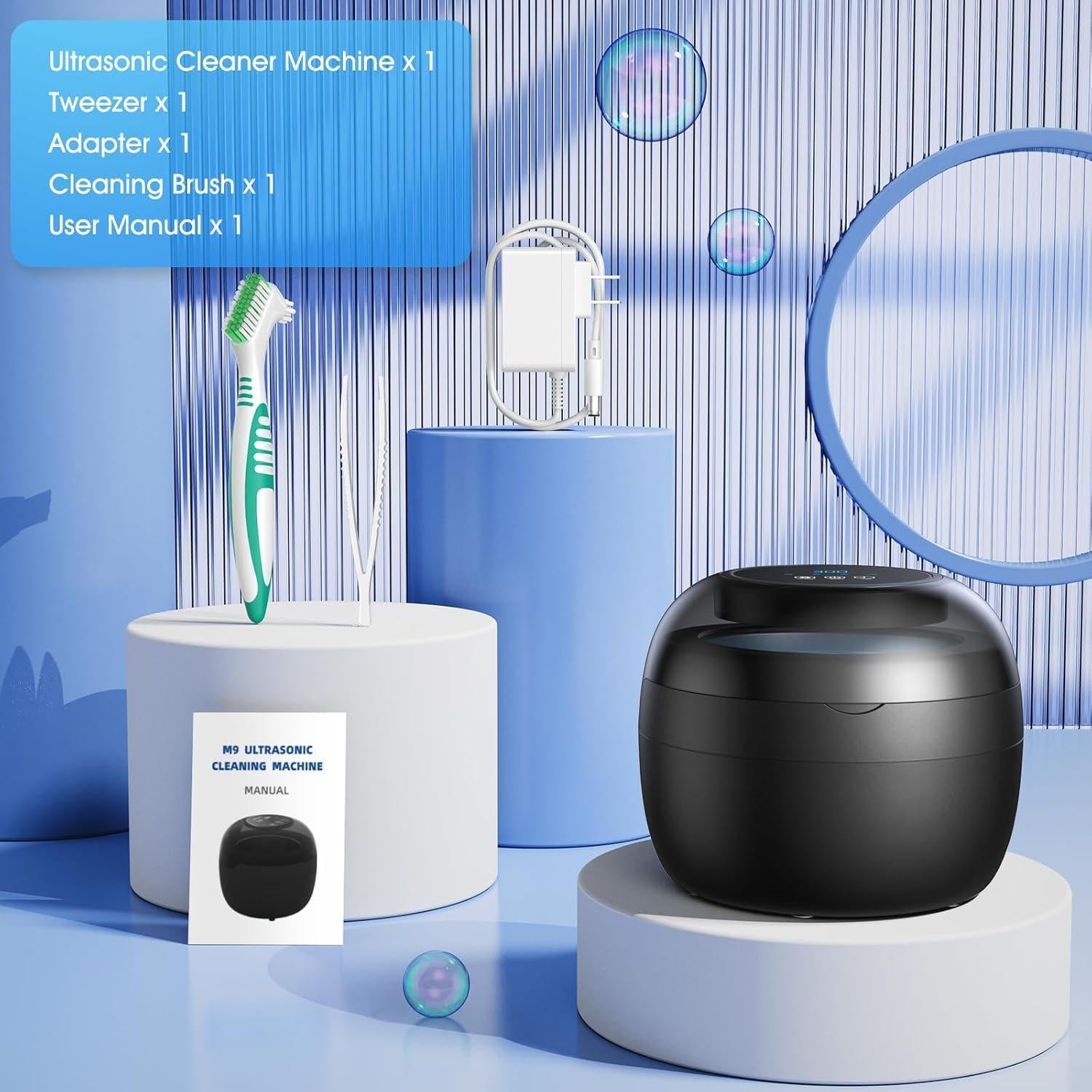 Limpiador Ultrasónico Seepark 250ml - 50kHz, 4 Modos