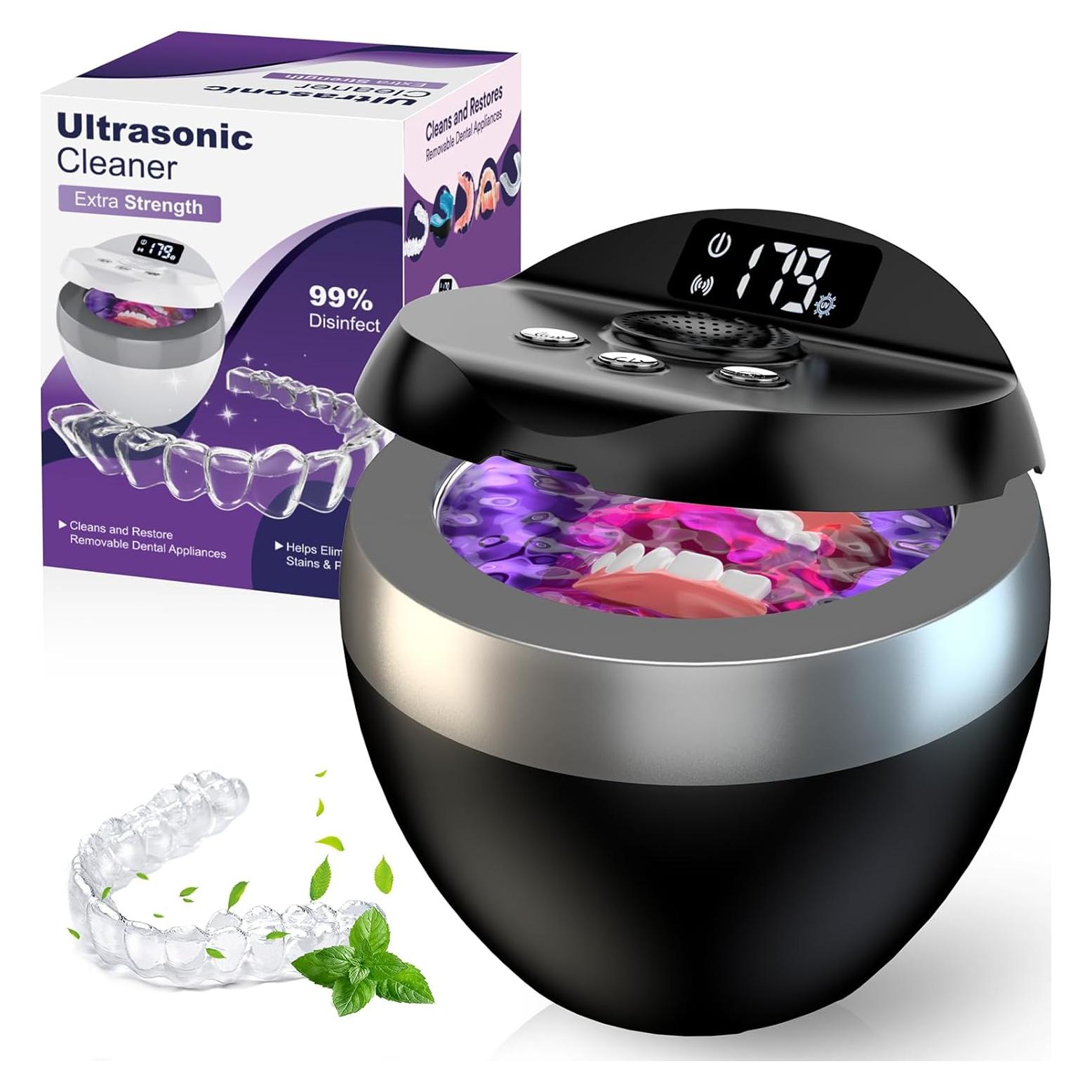 Limpiador Ultrasónico de Retenedores FOOGO Green 200ml 45kHz