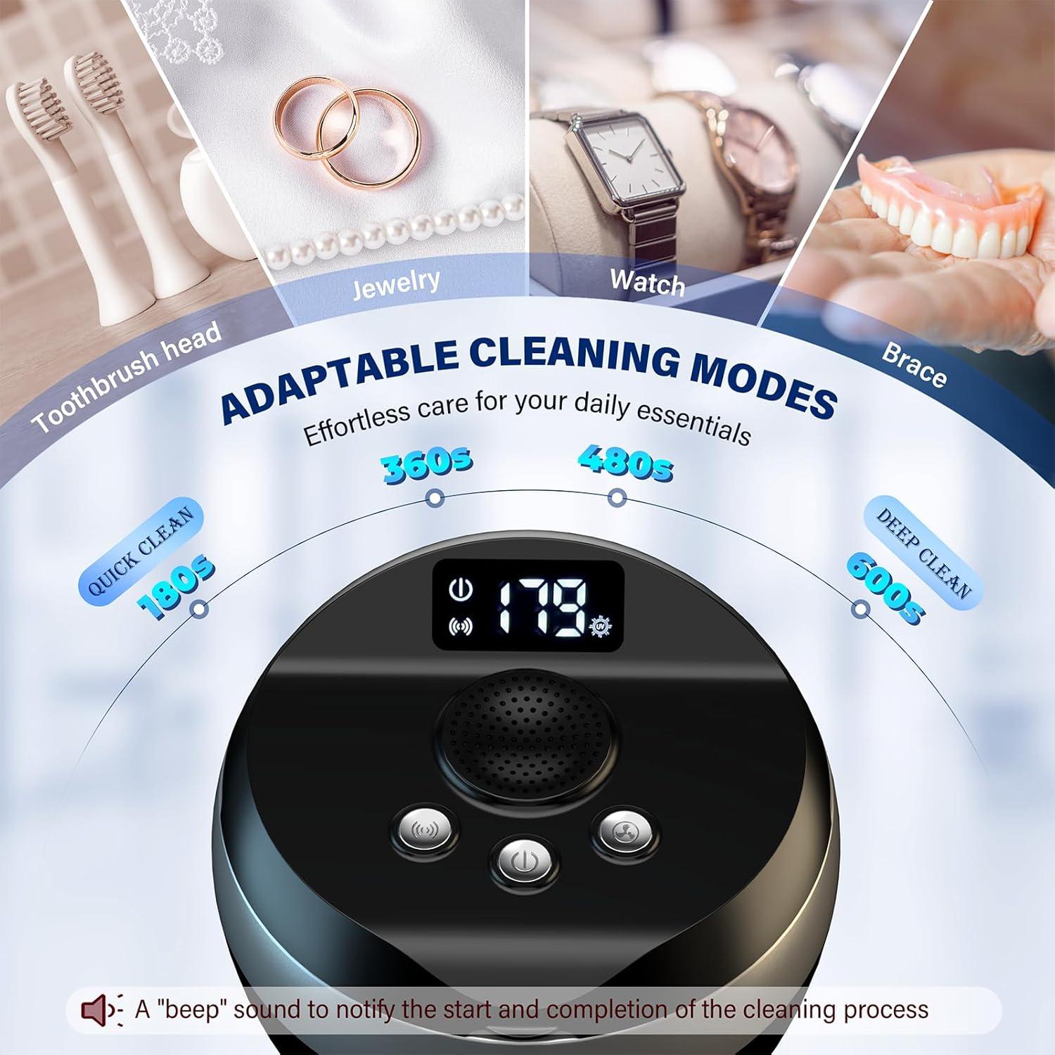 Limpiador Ultrasónico de Retenedores FOOGO Green 200ml 45kHz