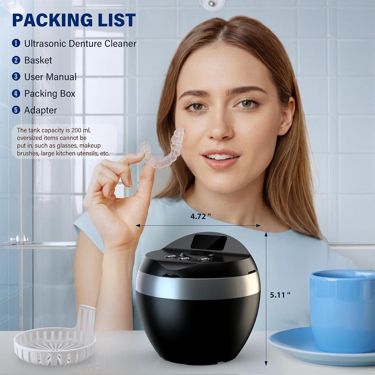 Limpiador Ultrasónico de Retenedores FOOGO Green 200ml 45kHz