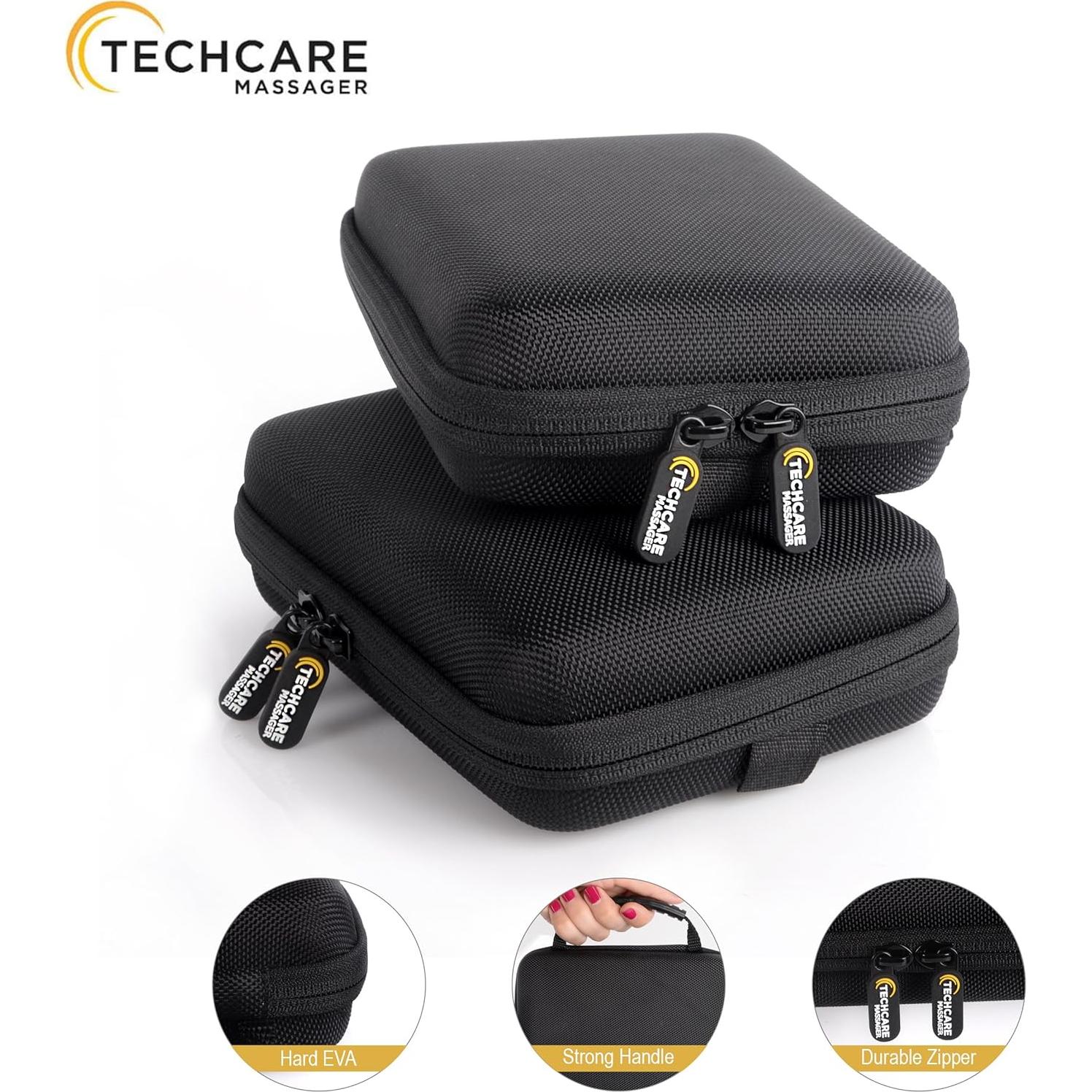 Masajeador Estimulador Muscular TechCare Plus 24 Negro