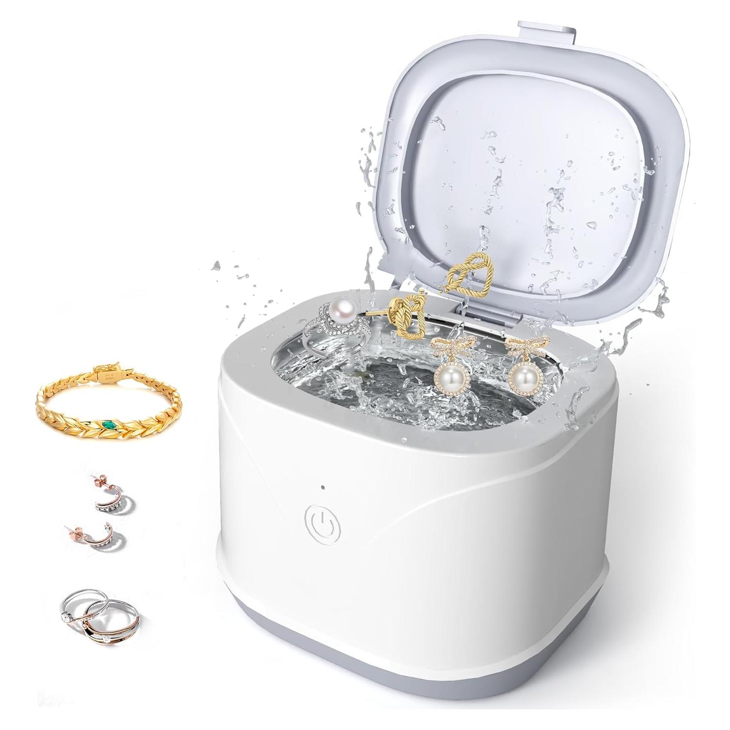 Limpiador Ultrasónico de Joyas KUNPHY 220ml - Blanco